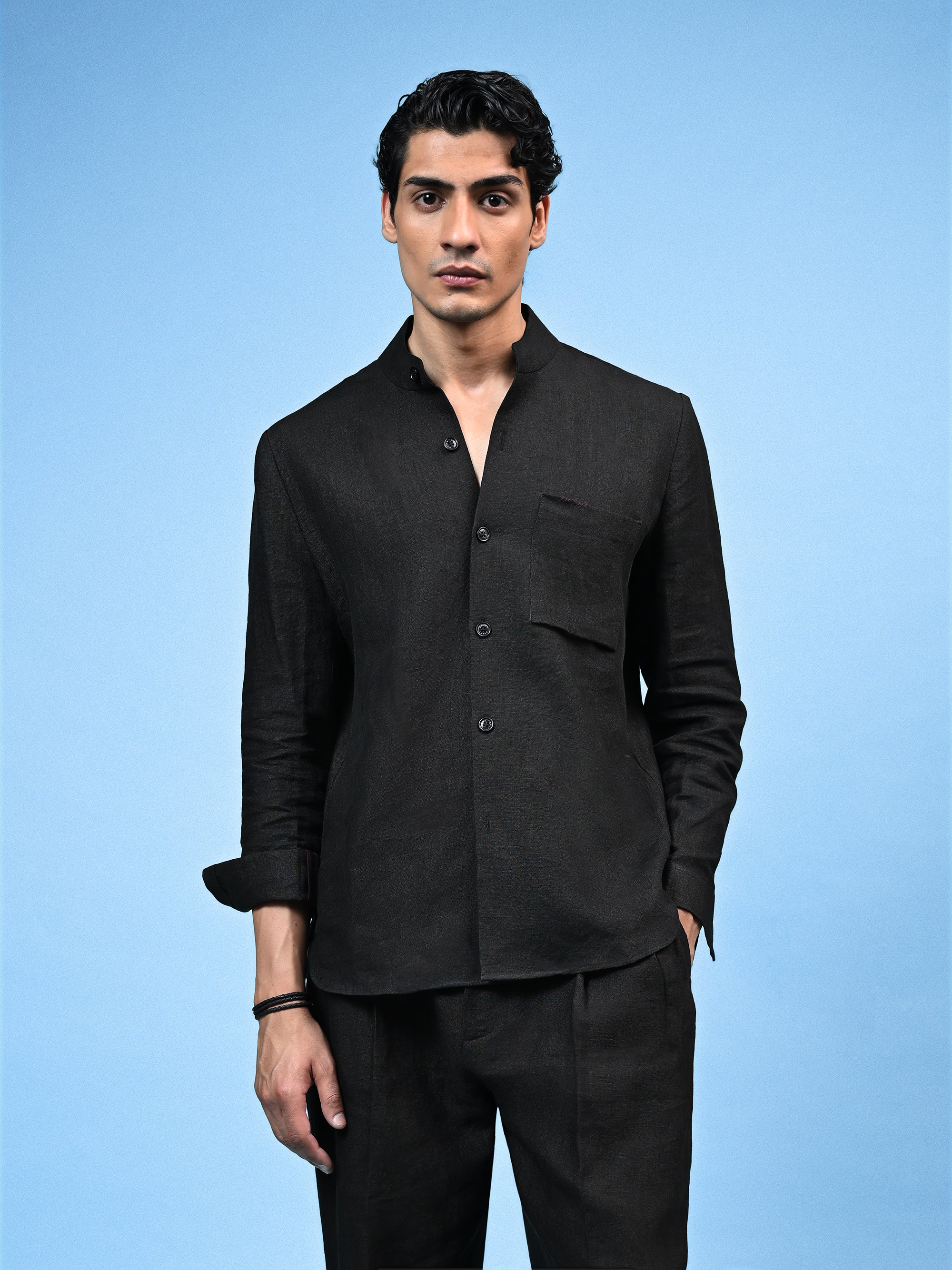 The Candour Shirt - Onyx Black