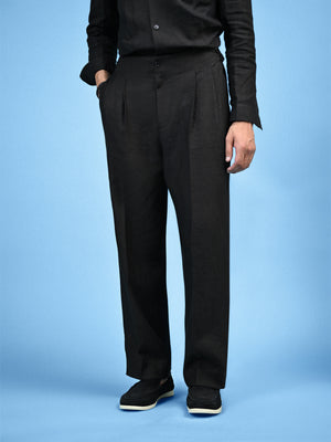 The Saunter Trouser - Onyx Black