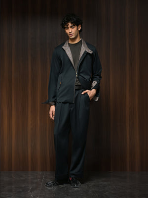 The Harrington Jacket - Midnight Black