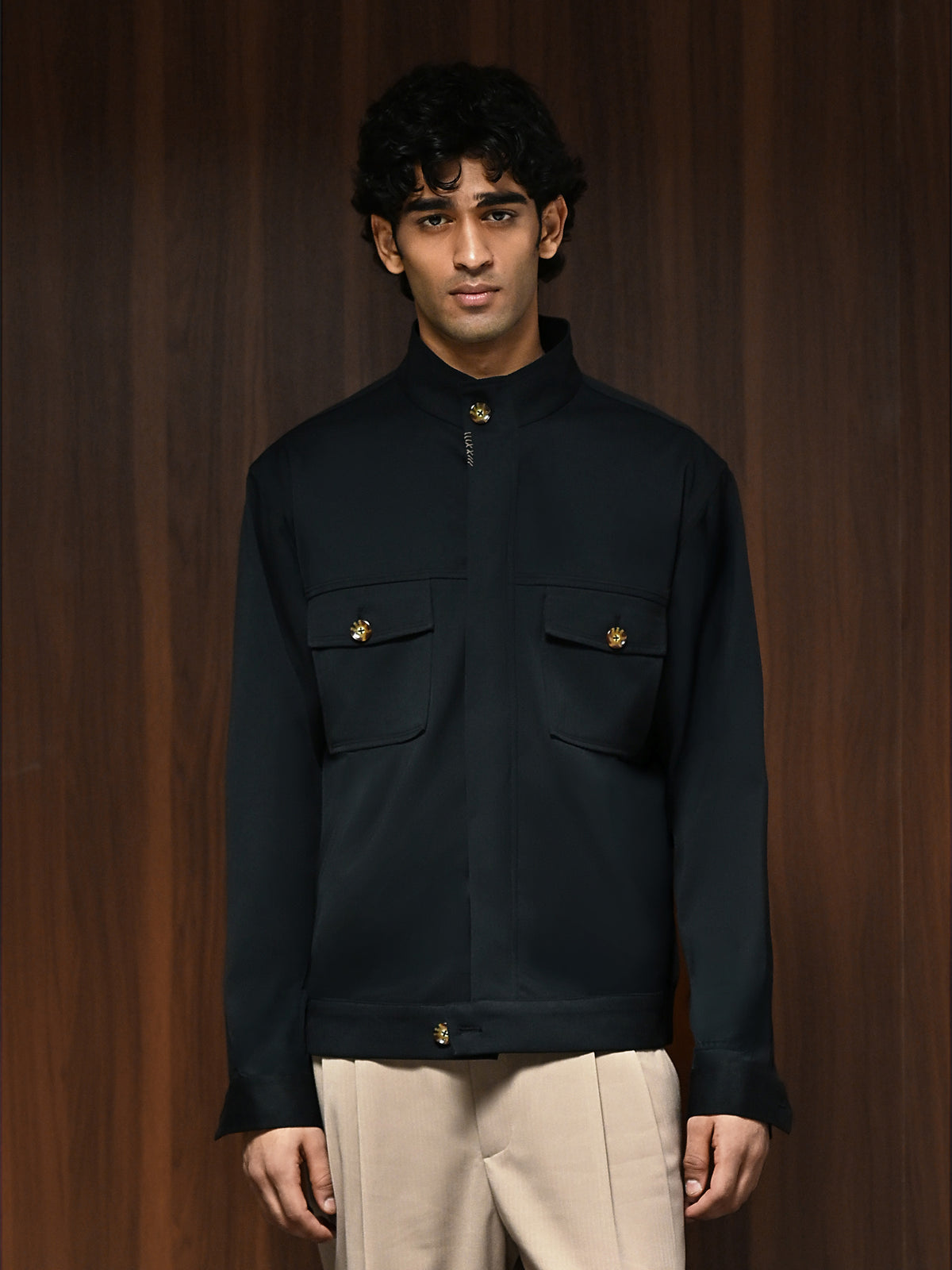The Warden Jacket - Midnight Black