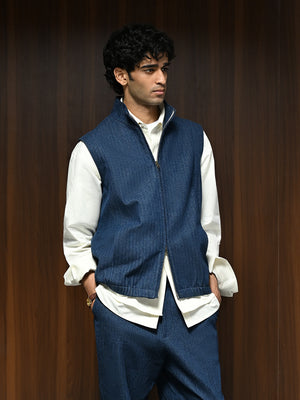 The Garrison Gilet - Vintage Navy