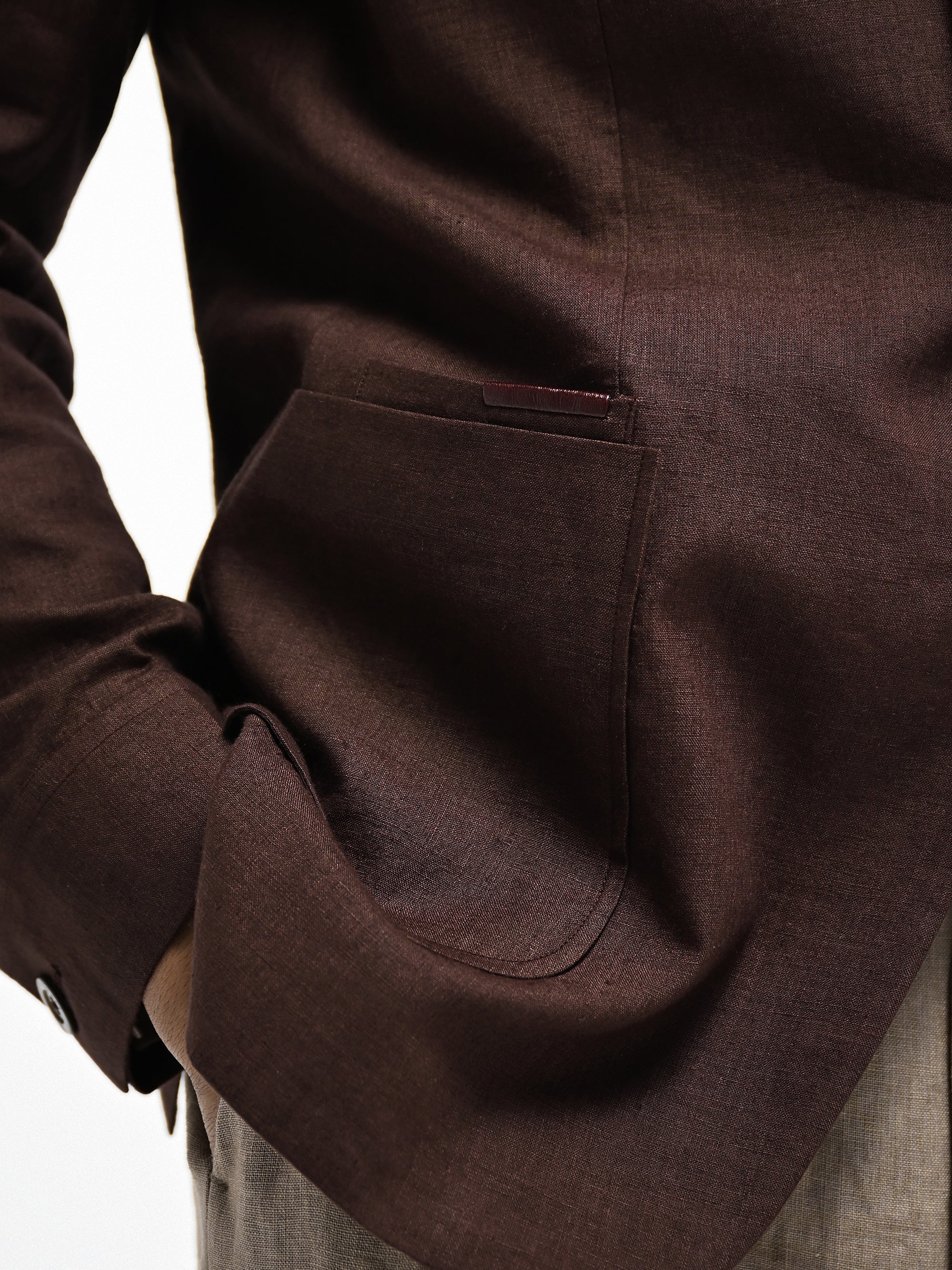 The Quorum Shacket - Tobacco Brown