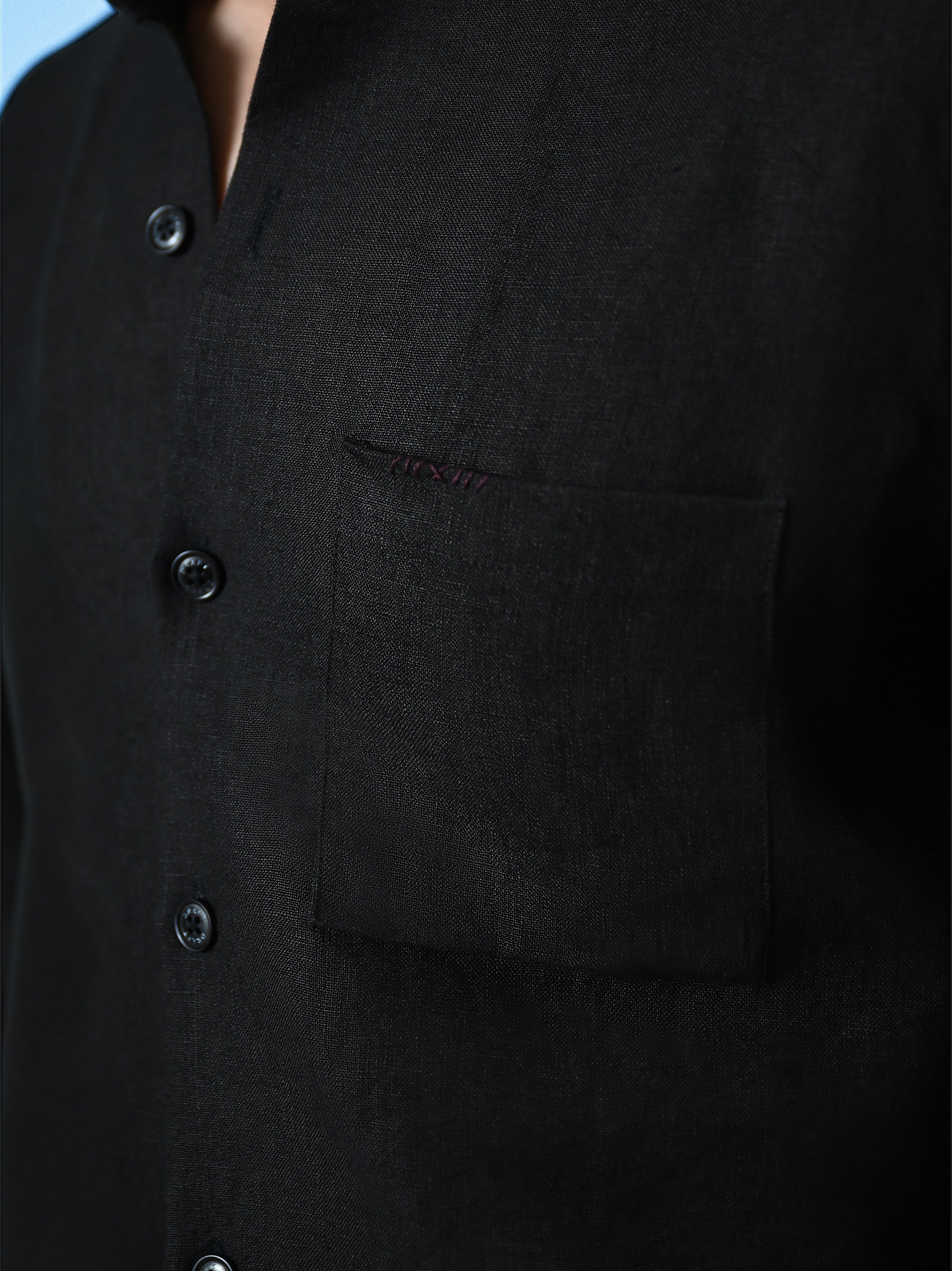 The Candour Shirt - Onyx Black