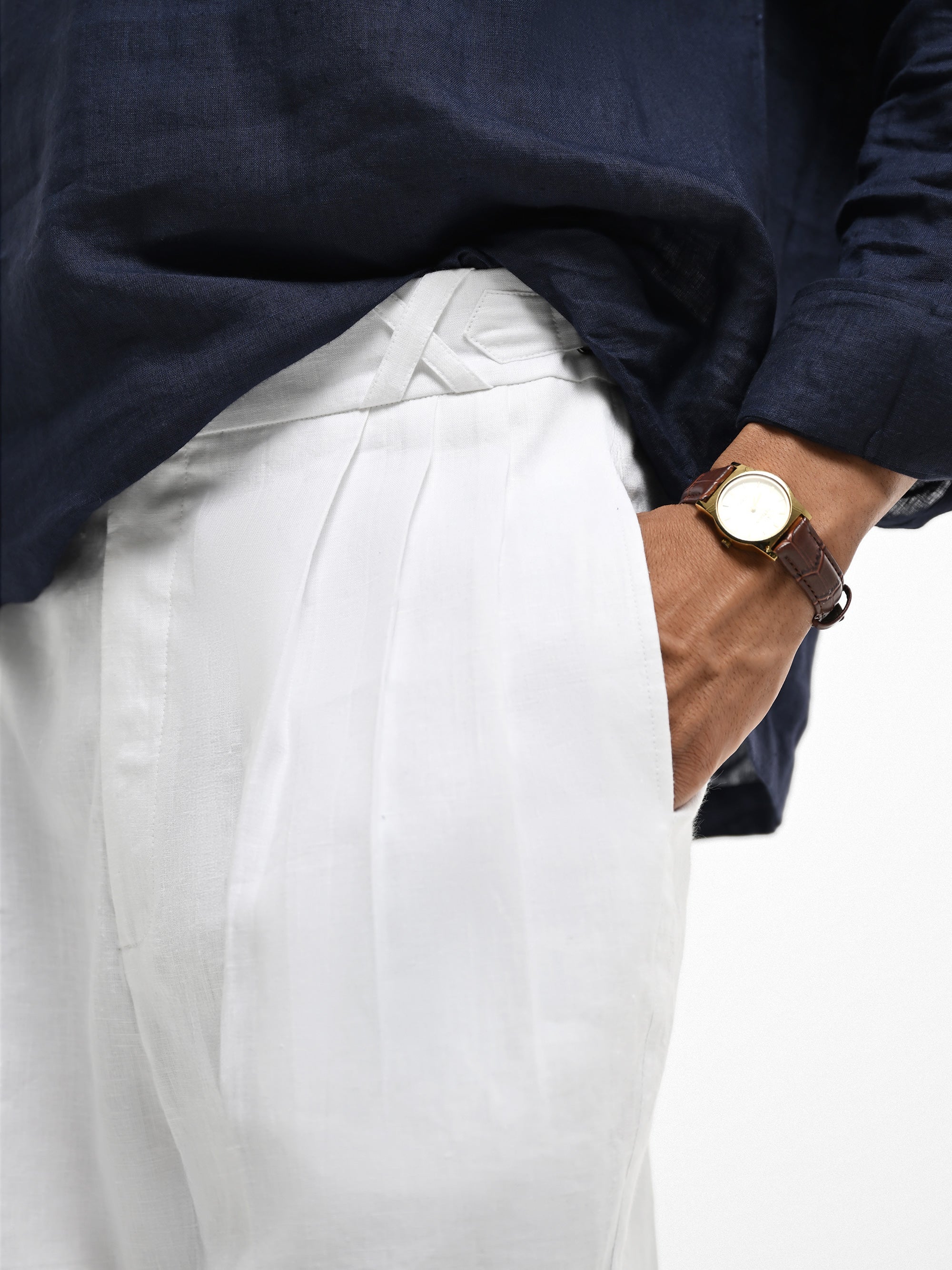 The Haven Shorts - Chalk White
