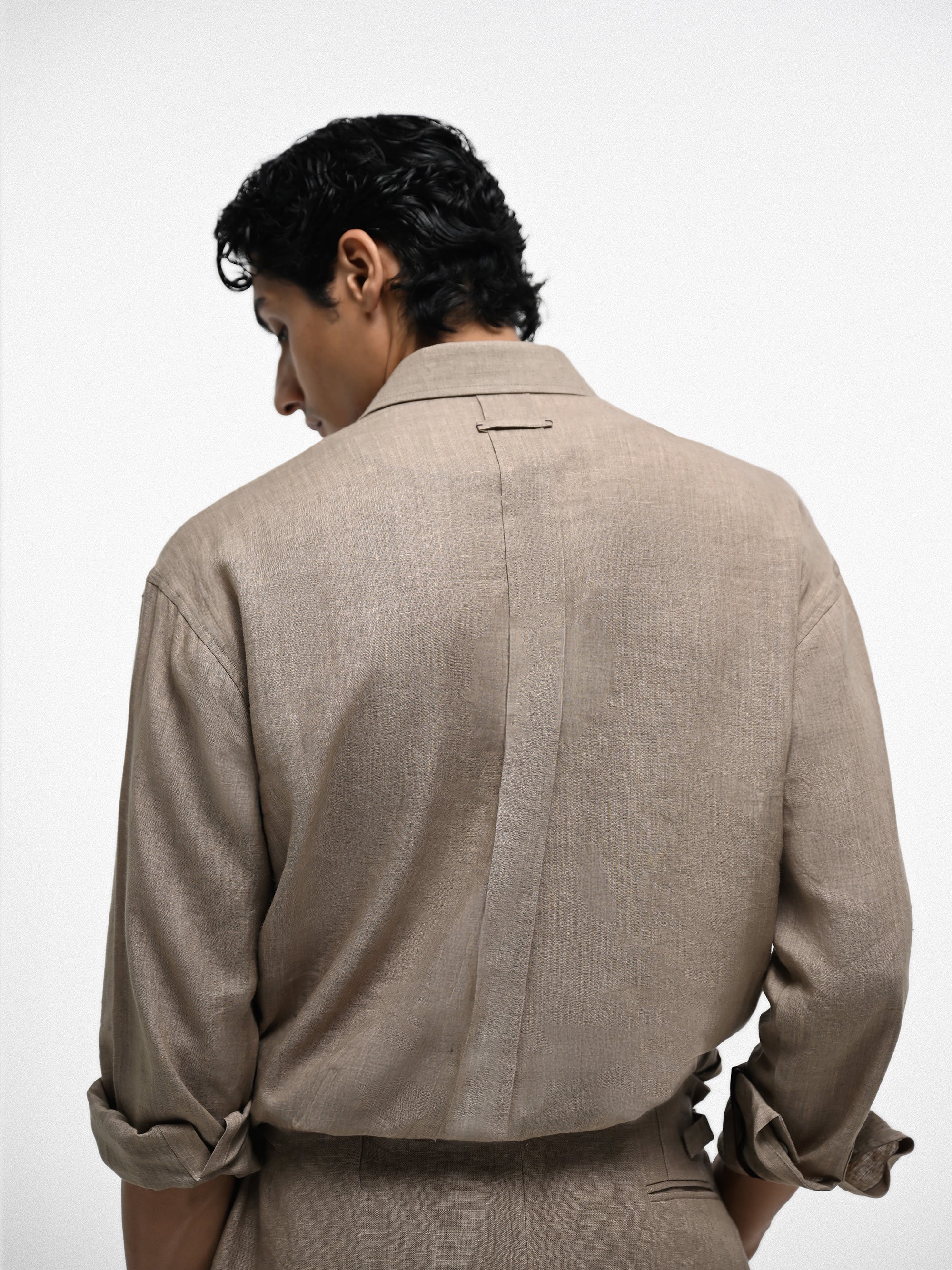 The Scout Shirt - Parchment Beige