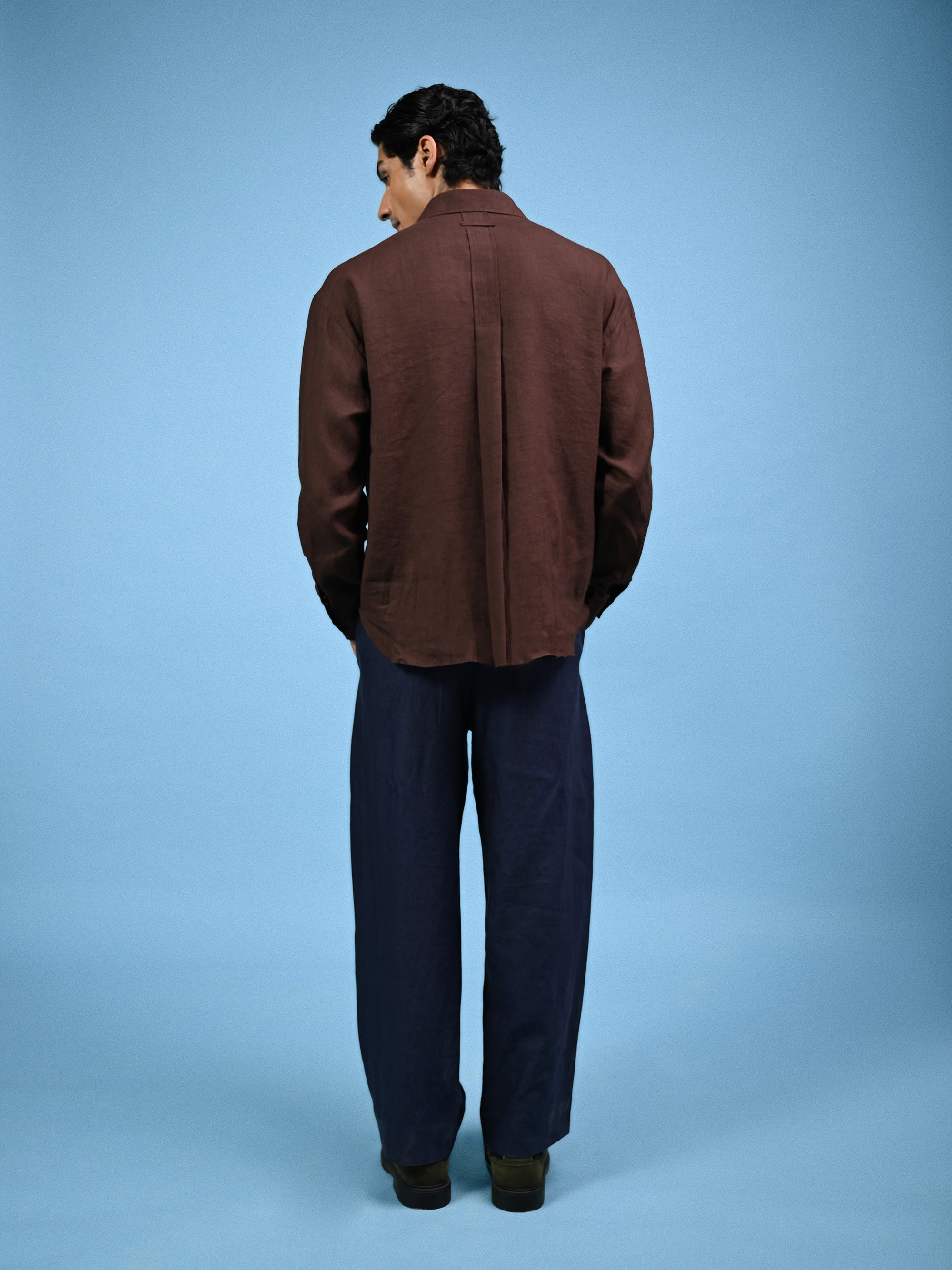 The Tarry Trouser - Adriatic Blue
