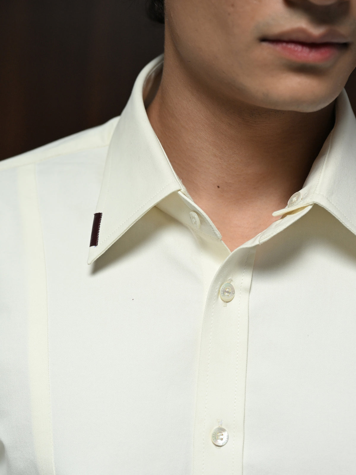 The Envoy Shirt - Tonal Chalk Ivory