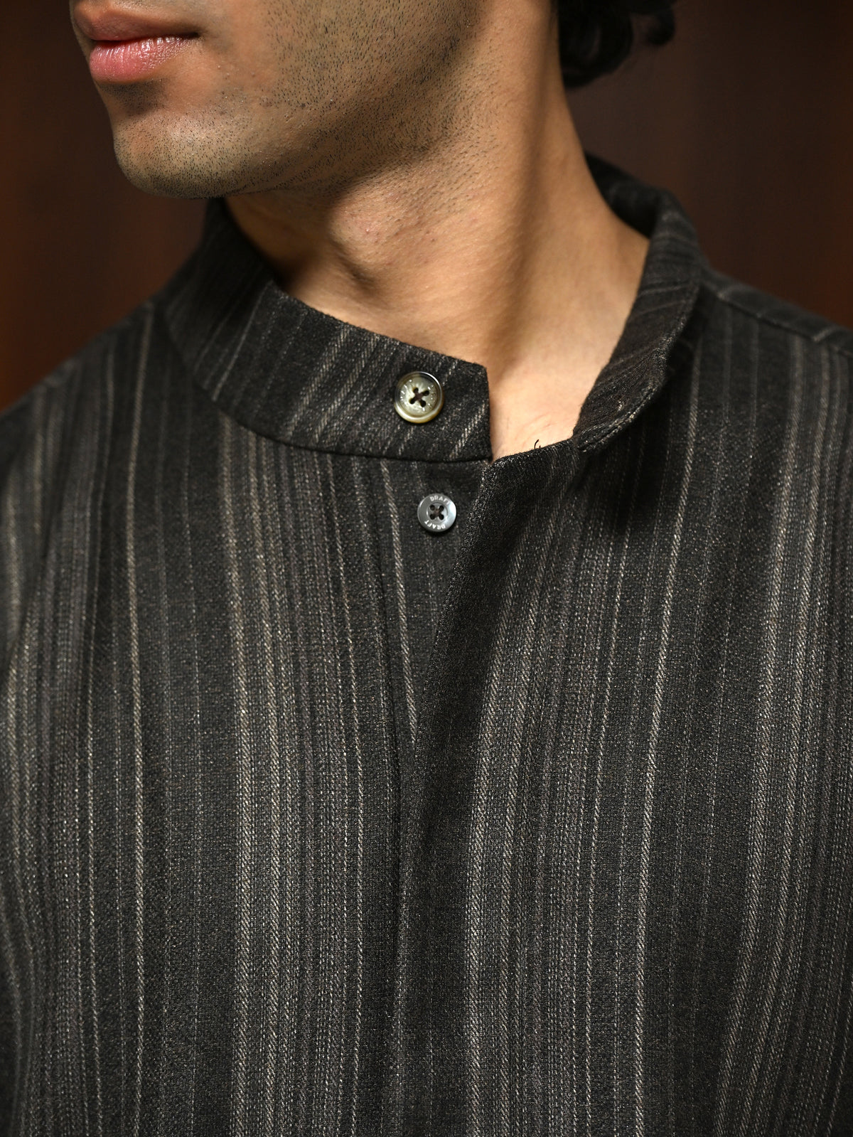 The Meridian Shirt - Espresso Brown