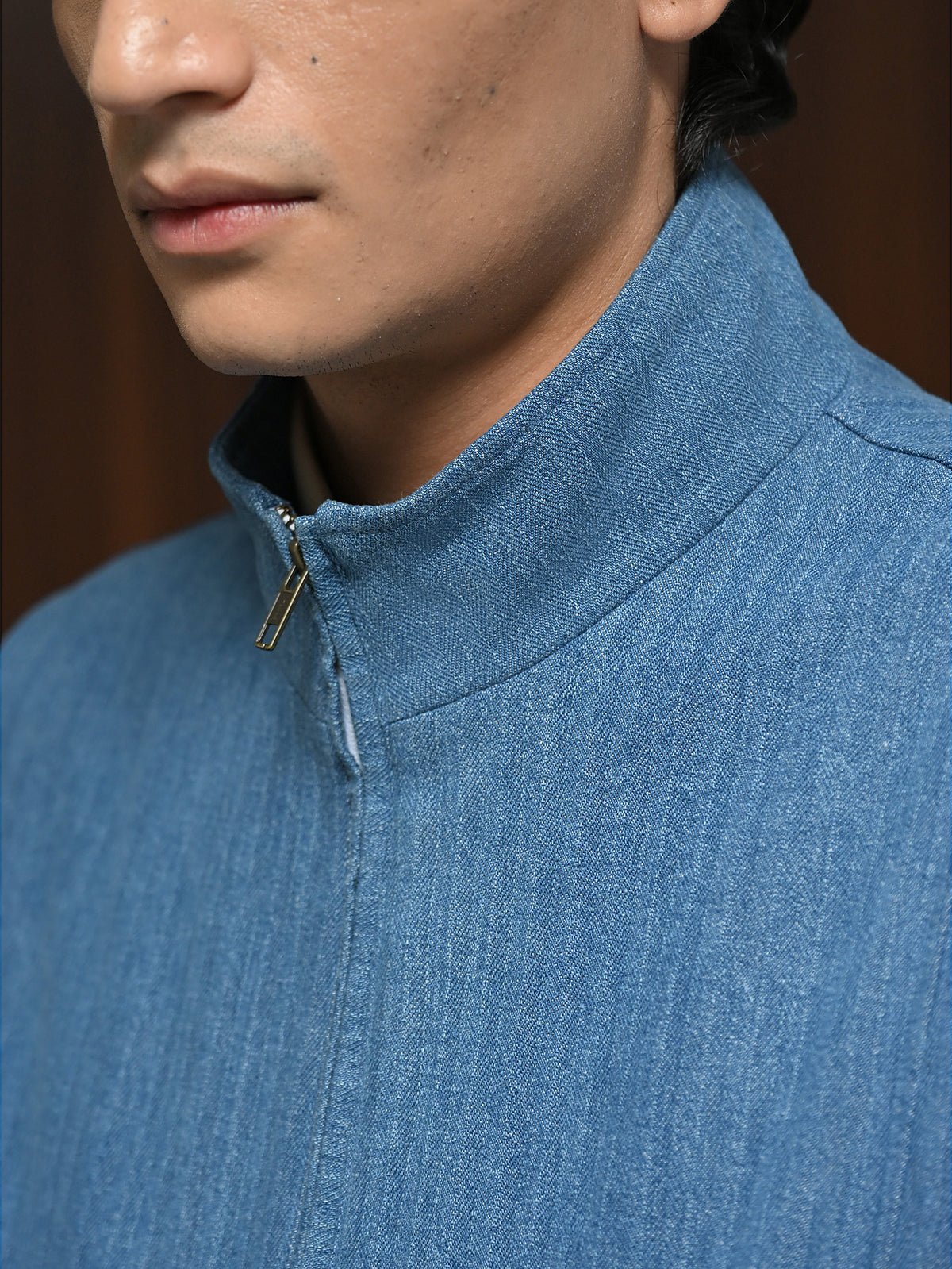 The Garrison Gilet - Denim Blue