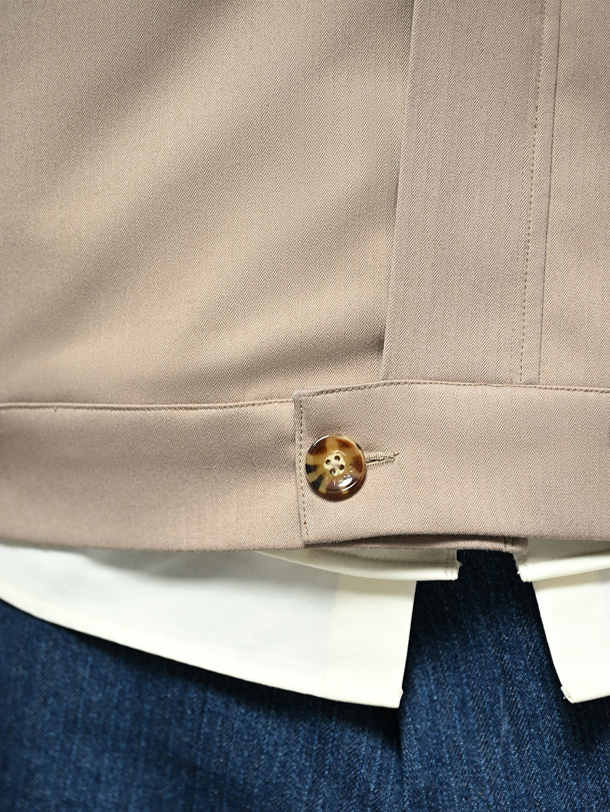 The Warden Jacket - Fossil Beige