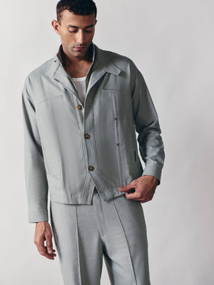 The Line Trouser - Sage Green