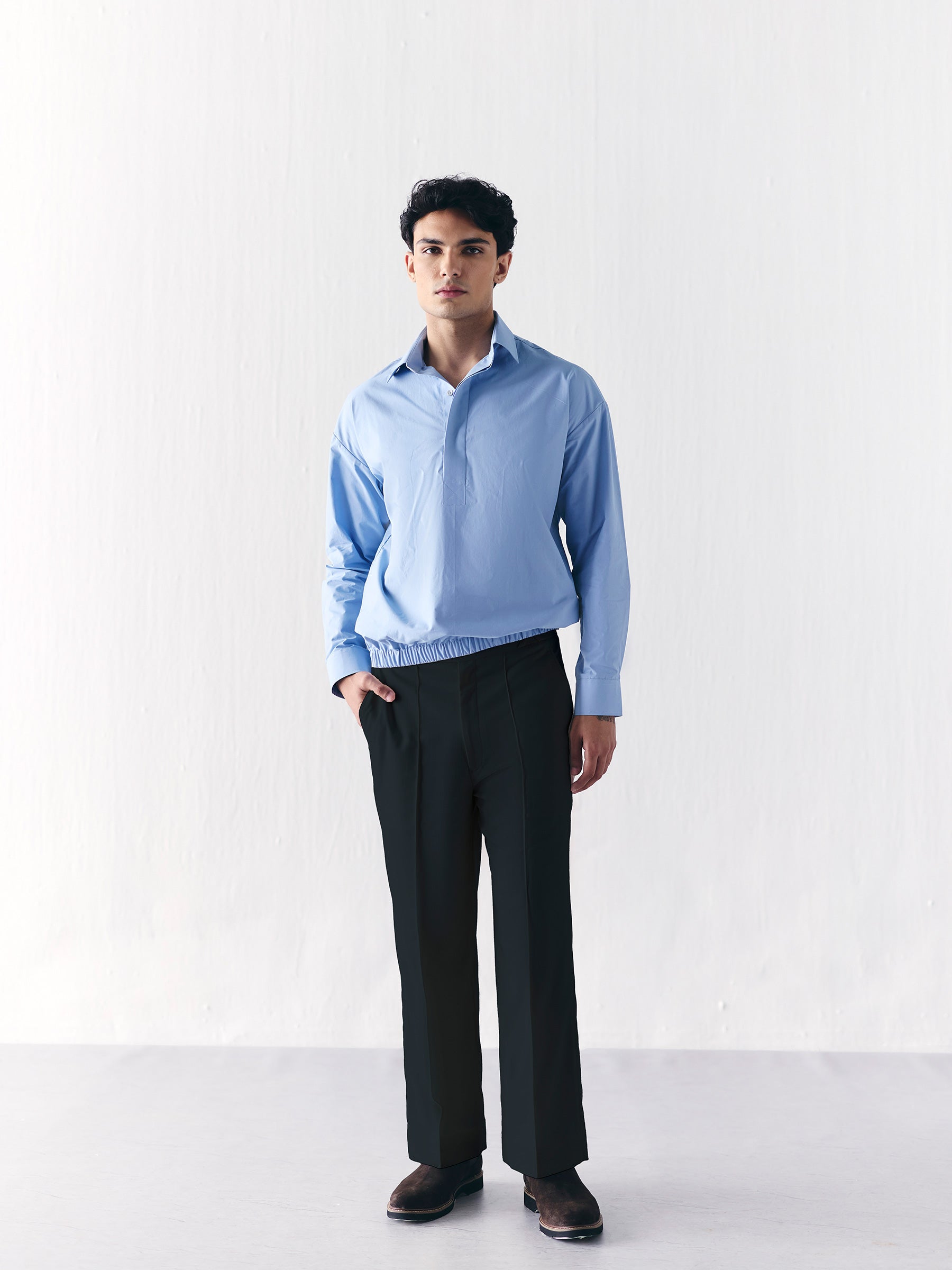 The Line Trouser - Black