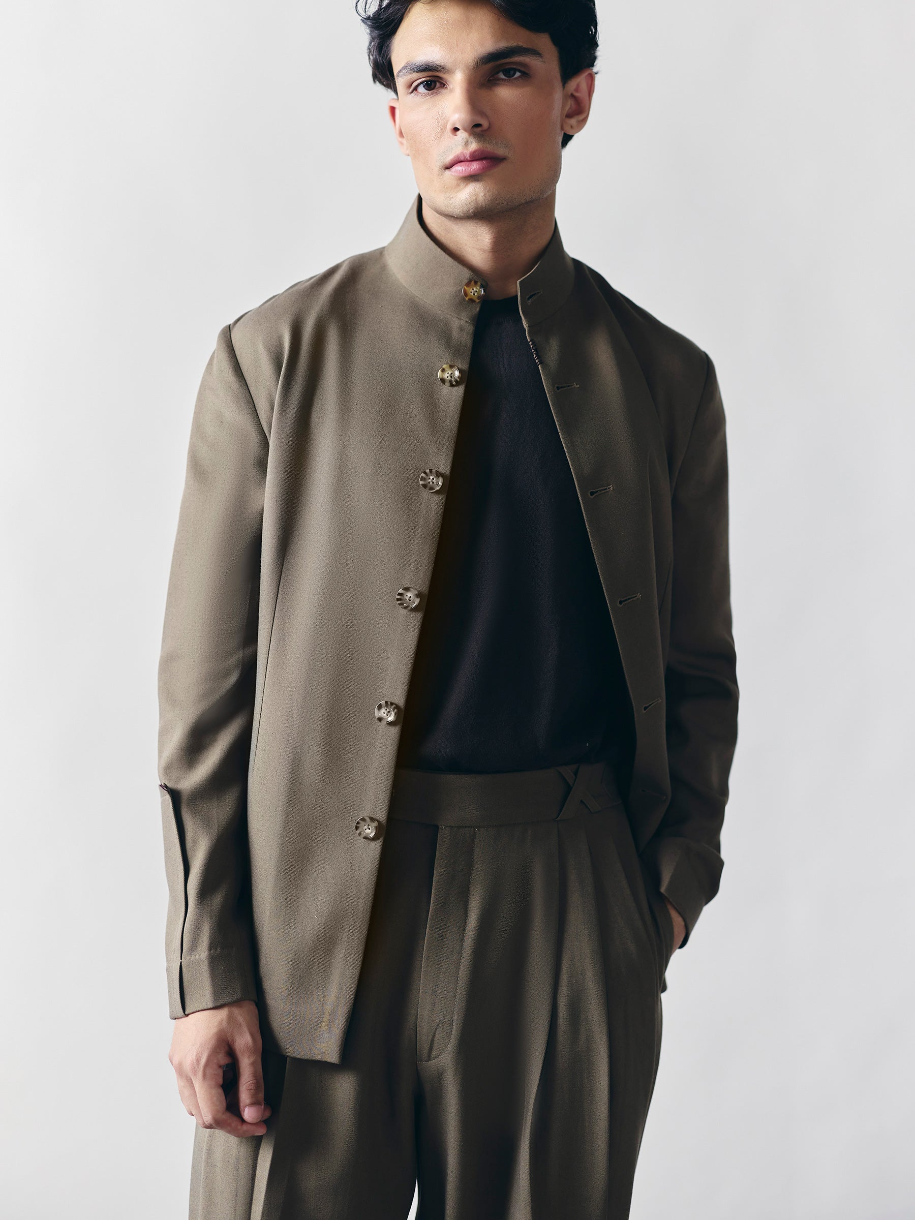 The Align Shacket- Olive