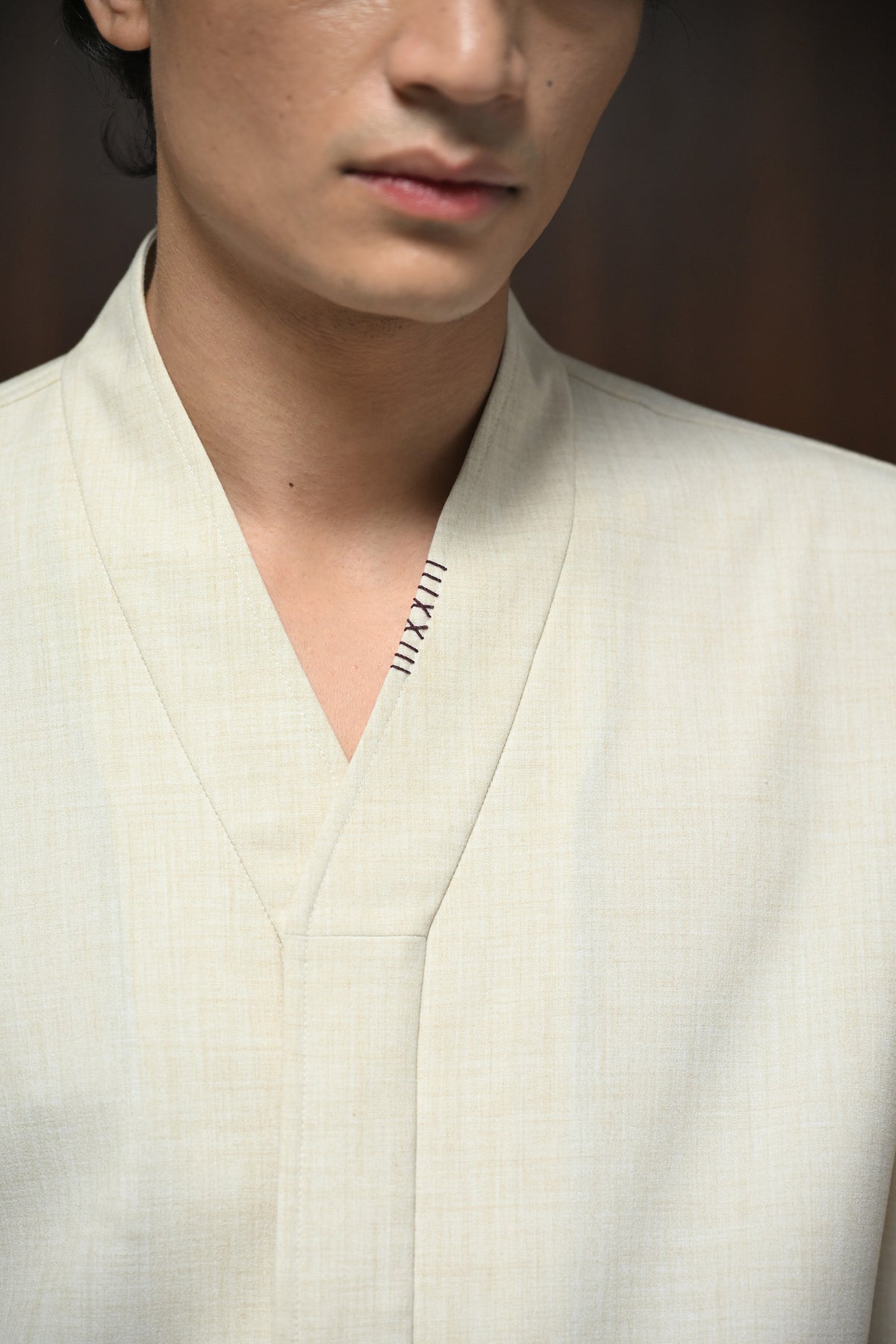 The Accord Shacket - Parchment Beige