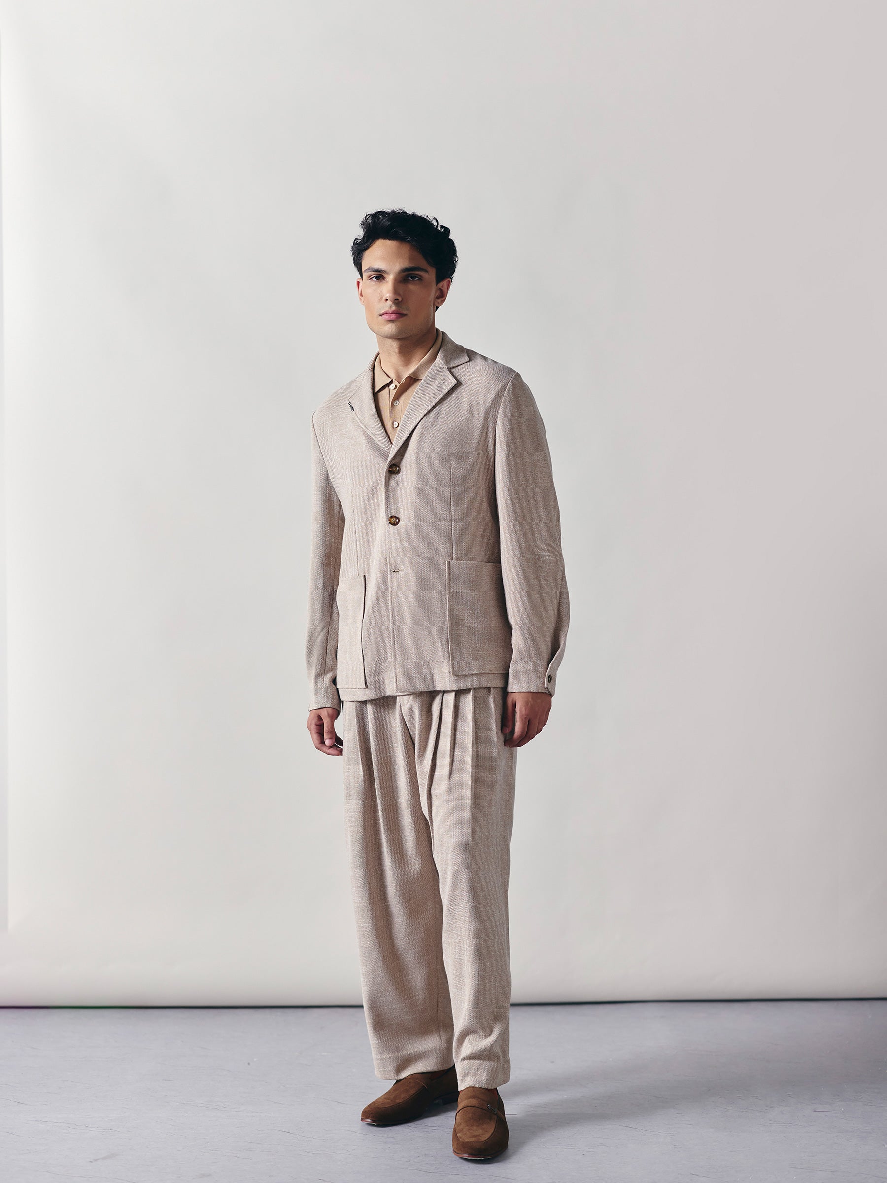 The Compose Jacket - Beige