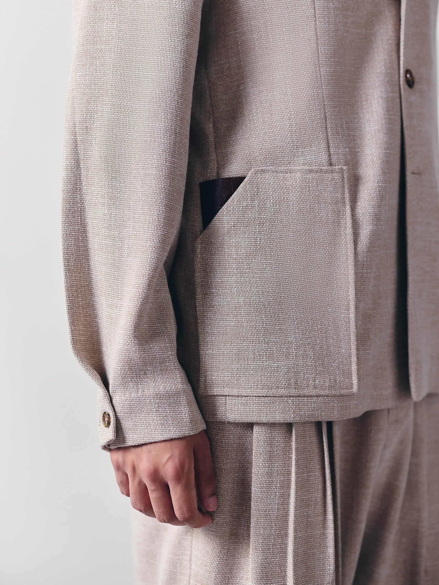 The Compose Jacket - Beige
