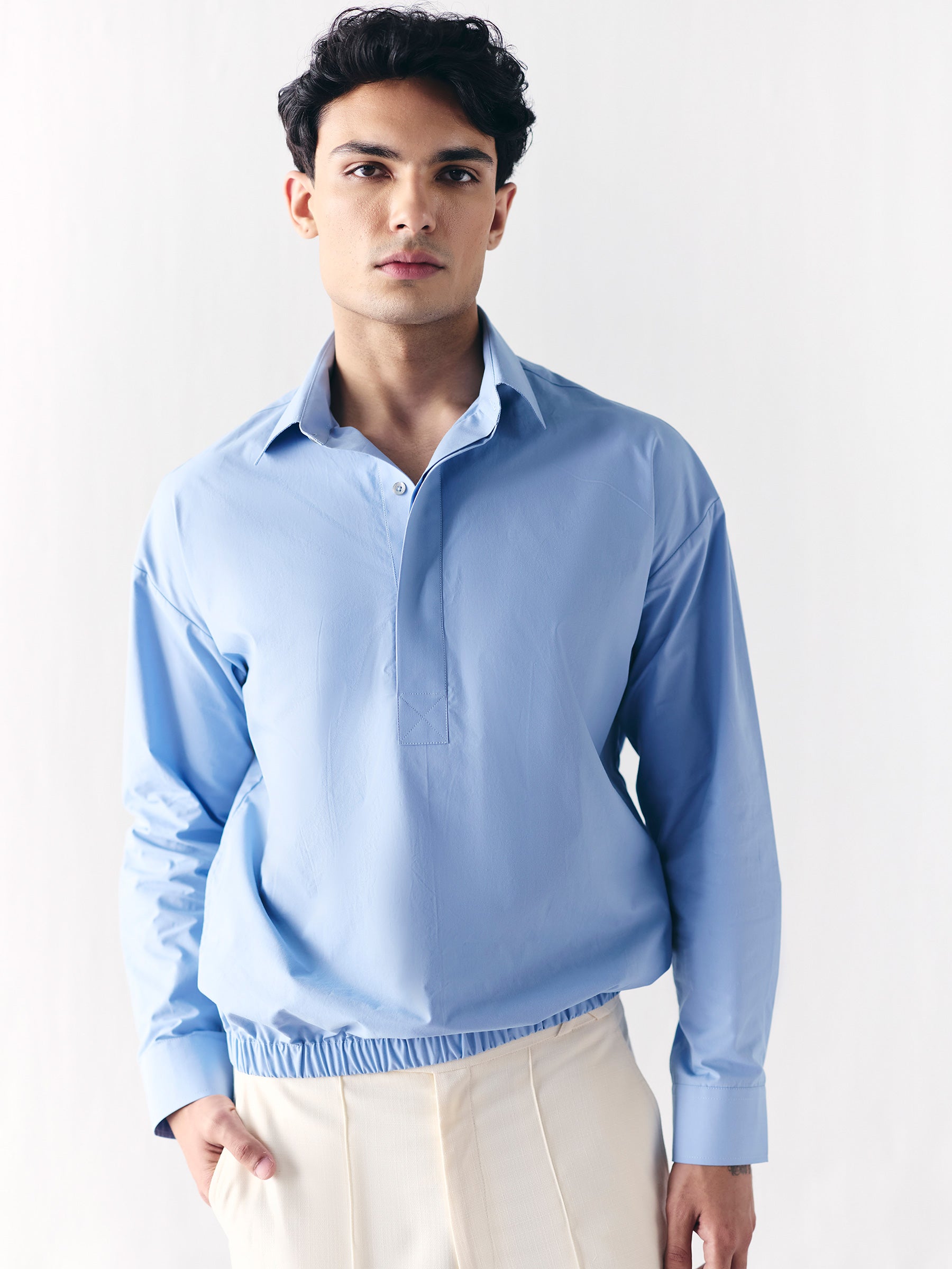 The Pull Shirt - Blue