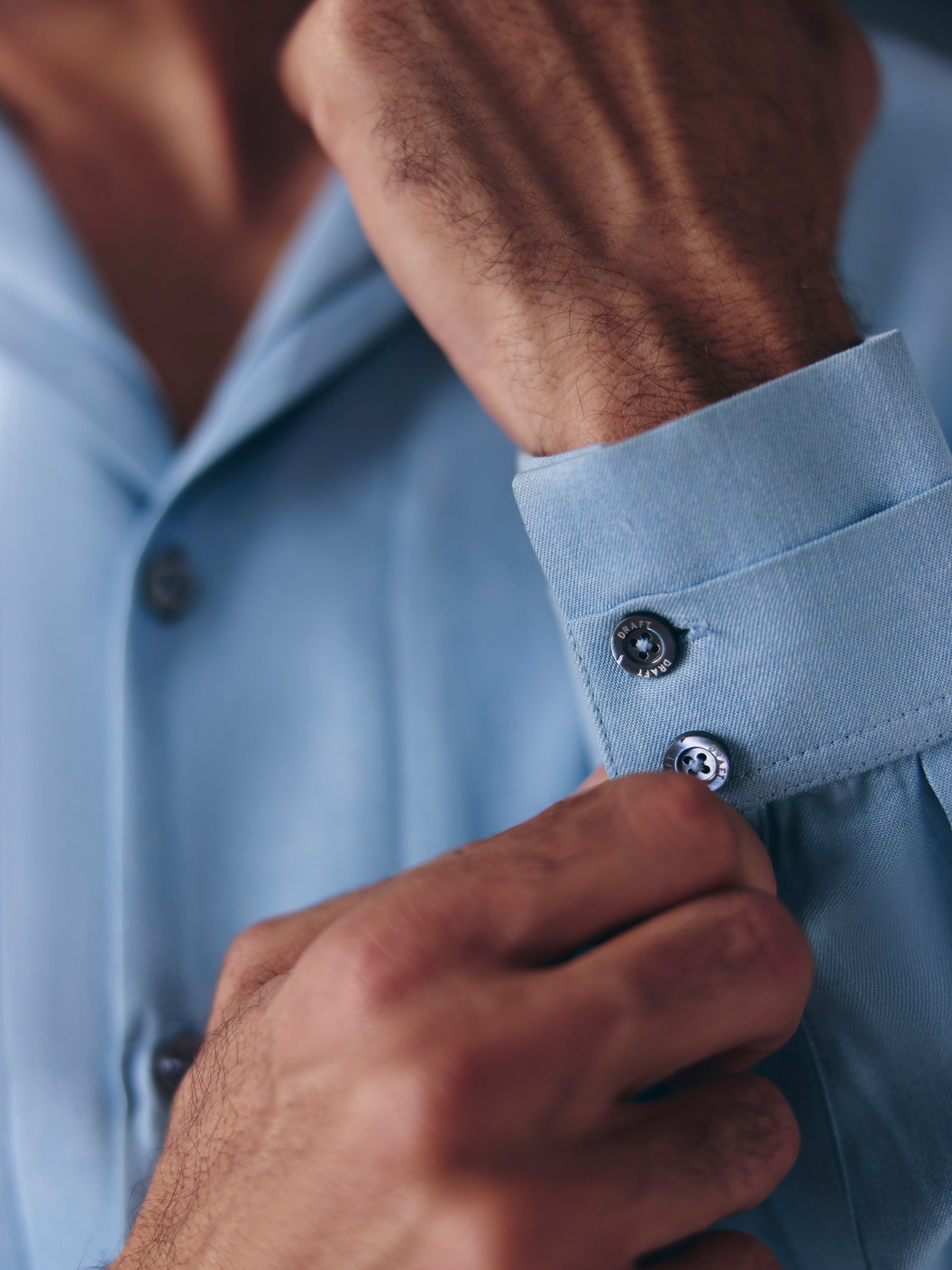 The Echo Shirt - Tonal Light Blue