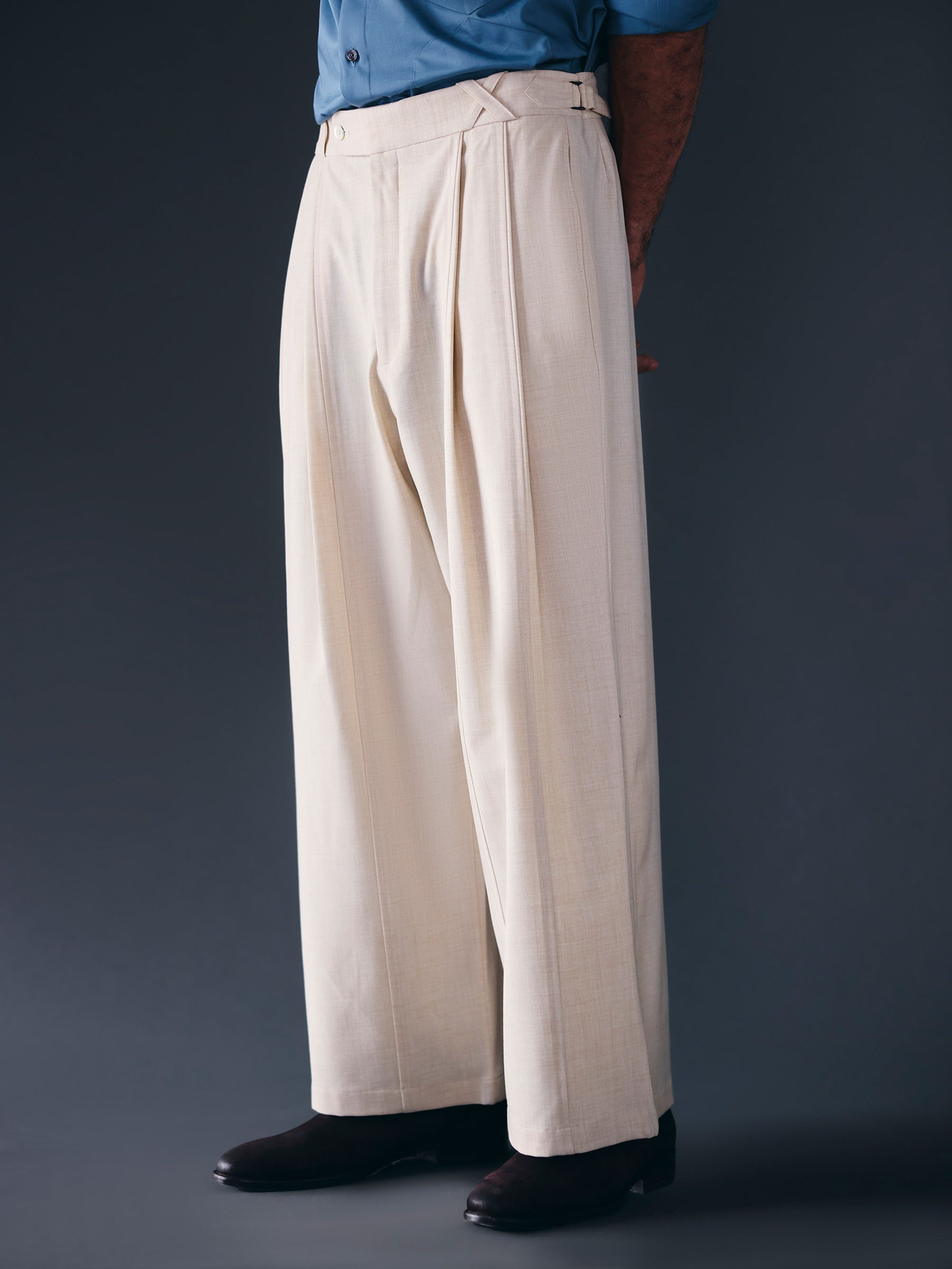 The Tempo Trouser - Beige