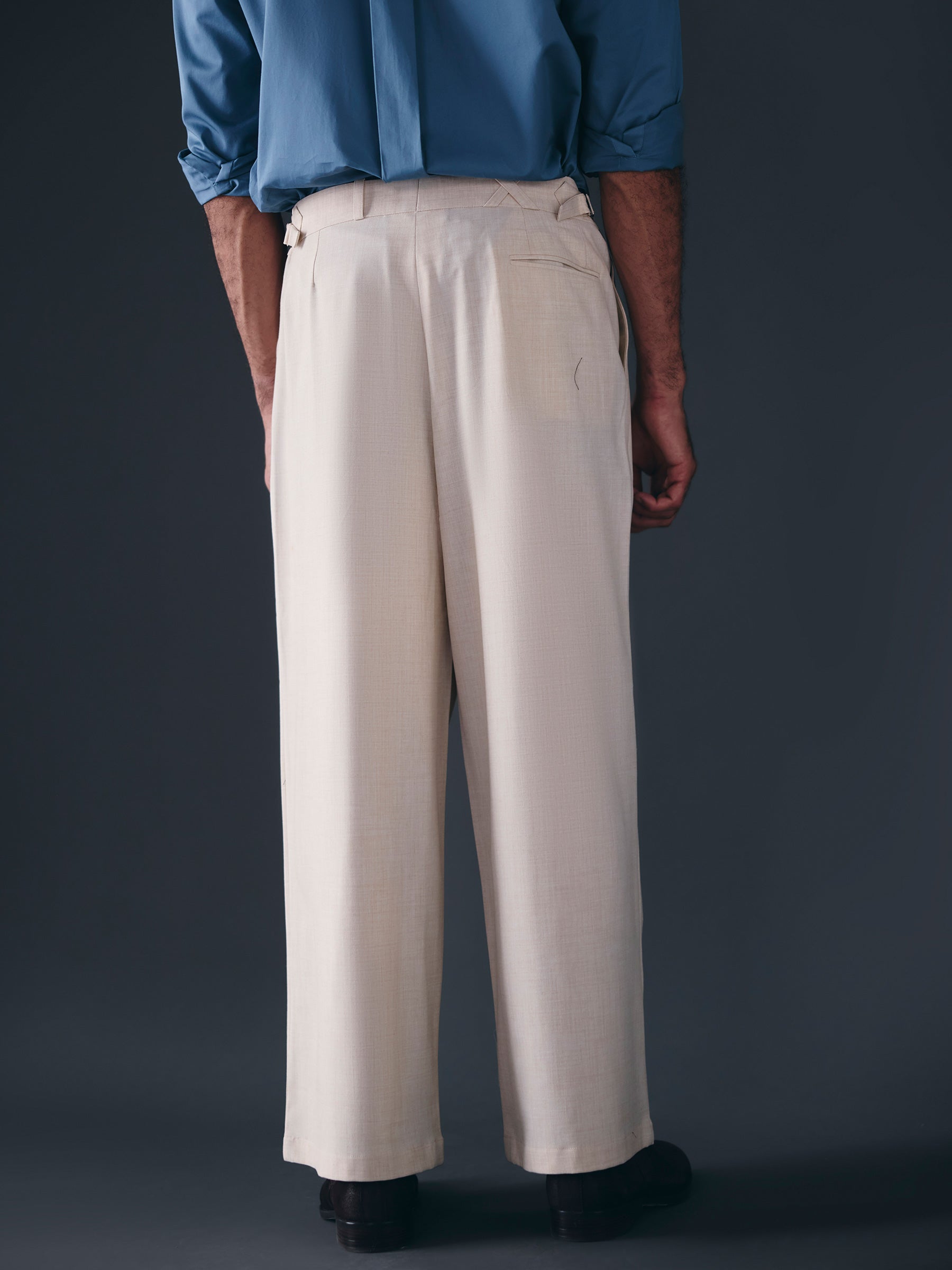The Tempo Trouser - Beige