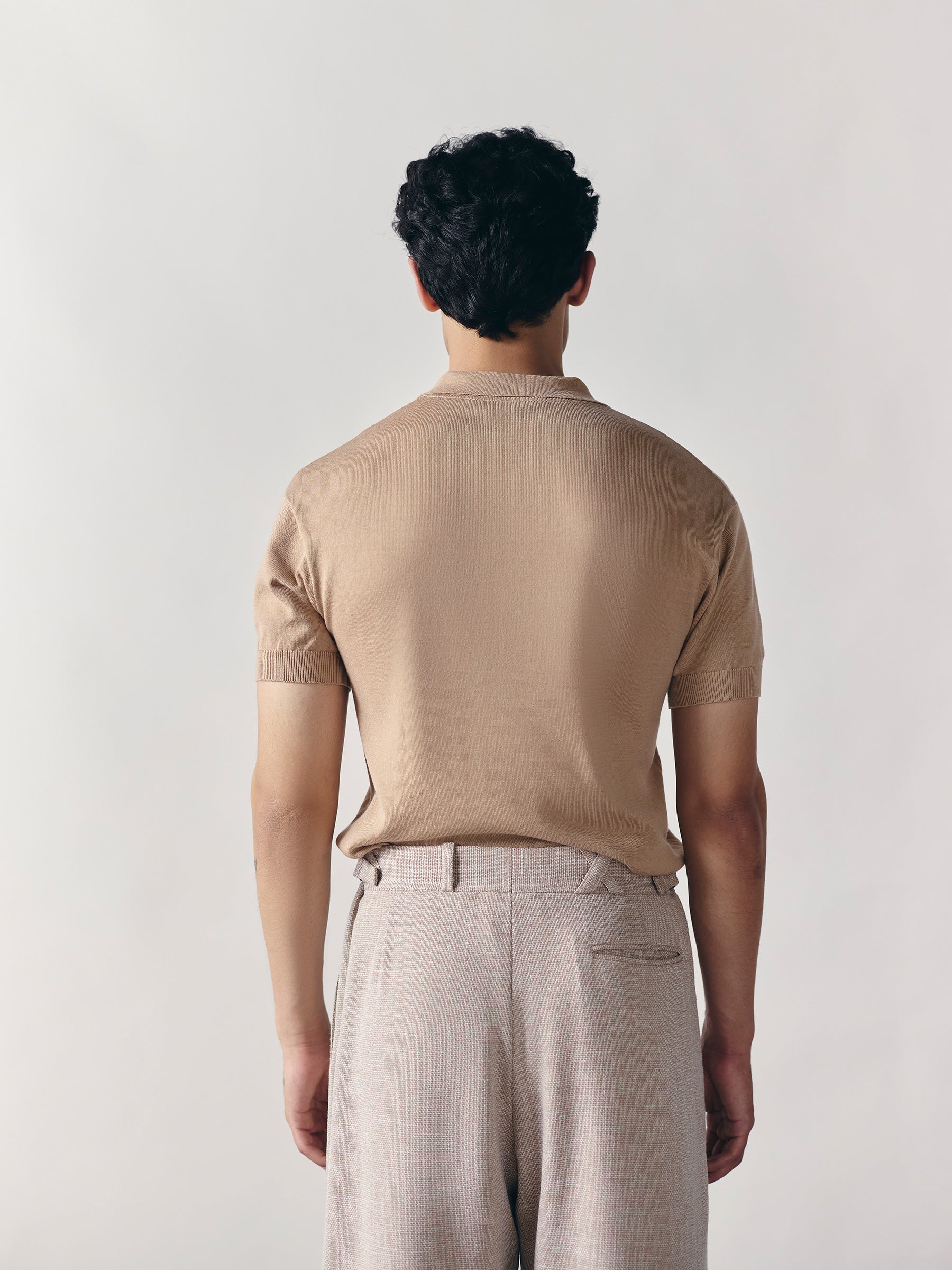 The Statement Trouser - Beige
