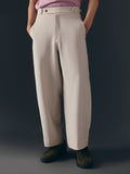 The Barrel Trouser - Beige