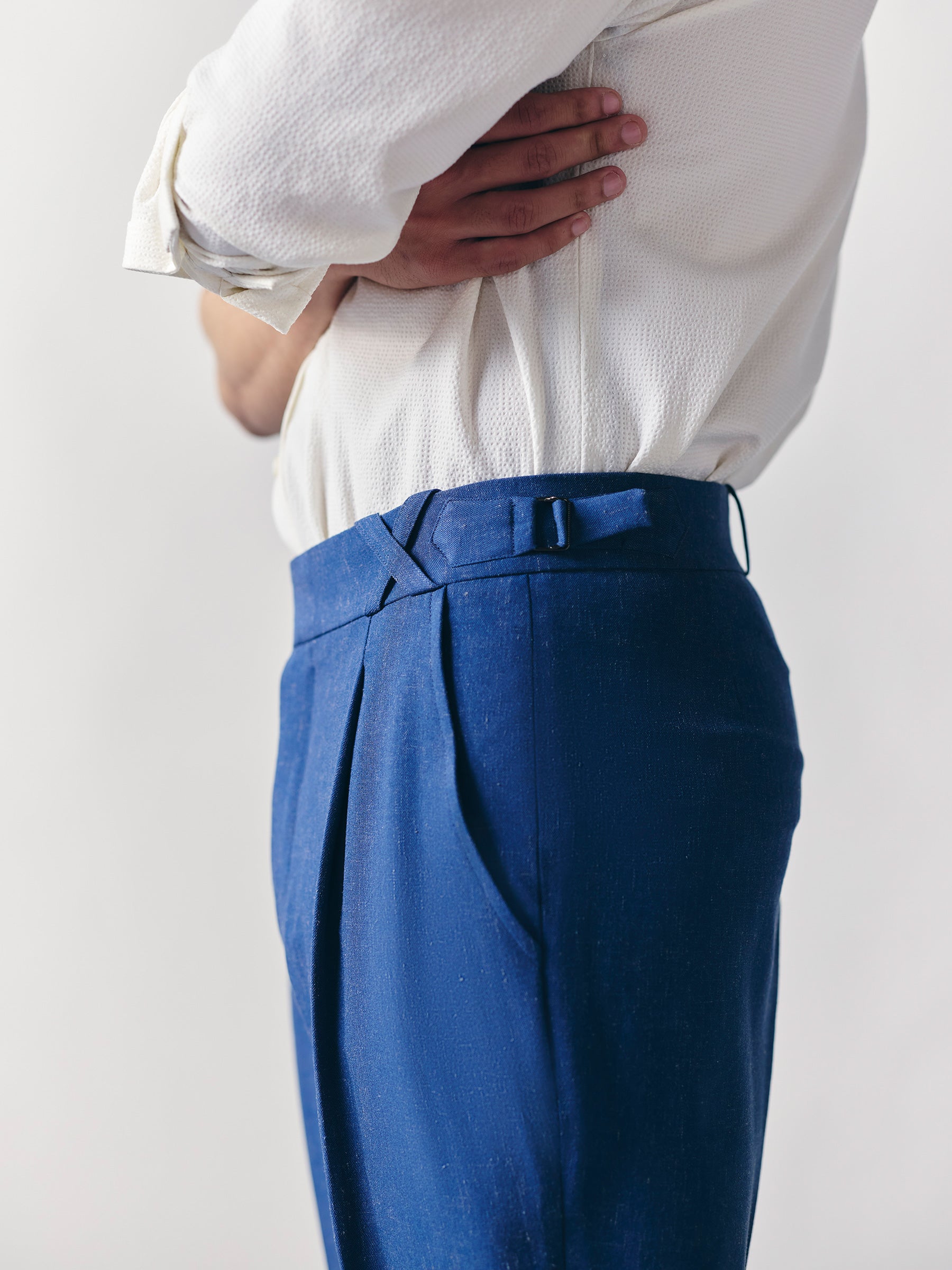 The Compose Trouser - Blue