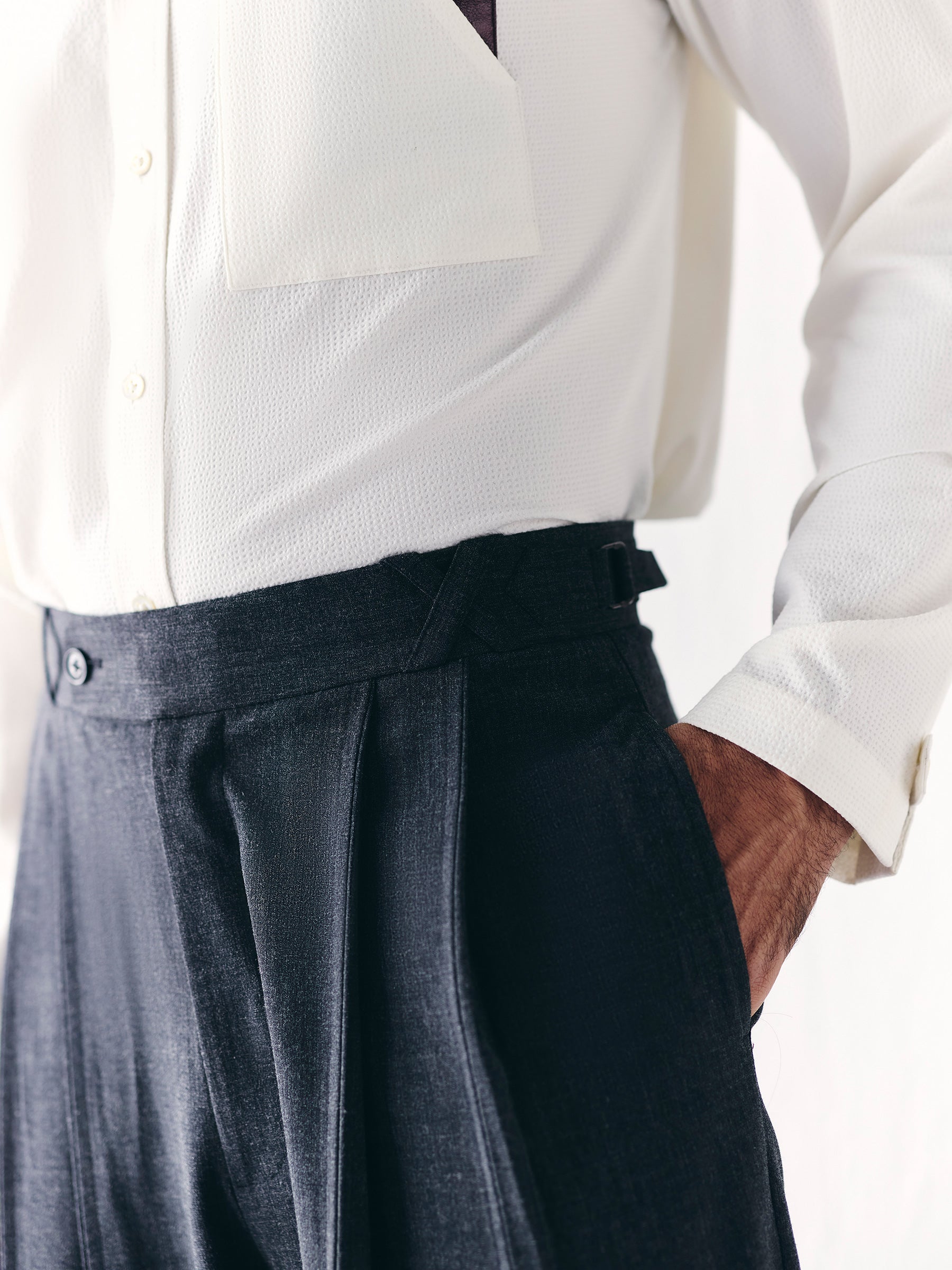 The Tempo Trouser - Charcoal
