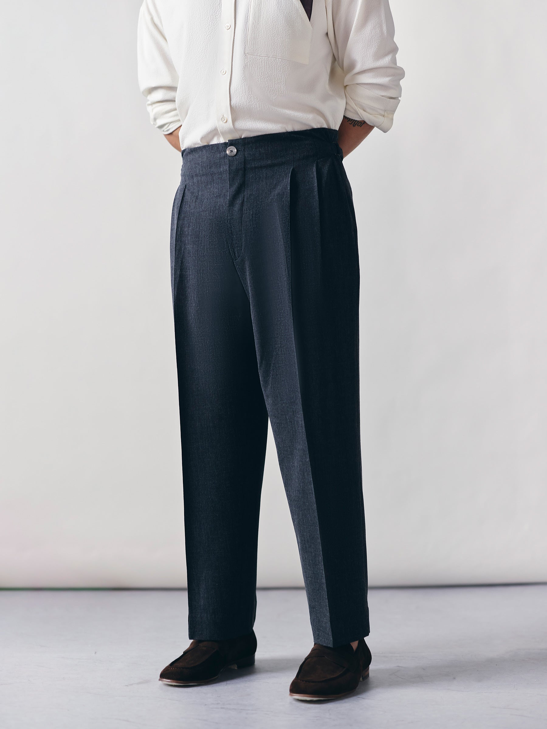 The Define Trouser - Charcoal