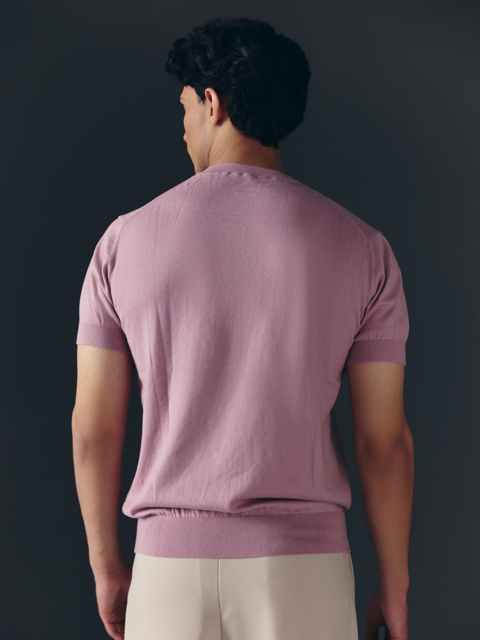 The Foundation Knit - Salmon