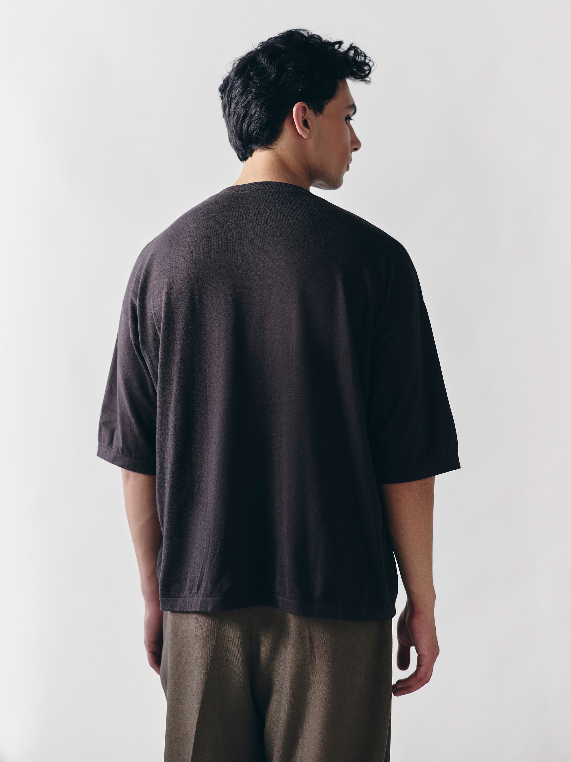 The Box Knit - Brown