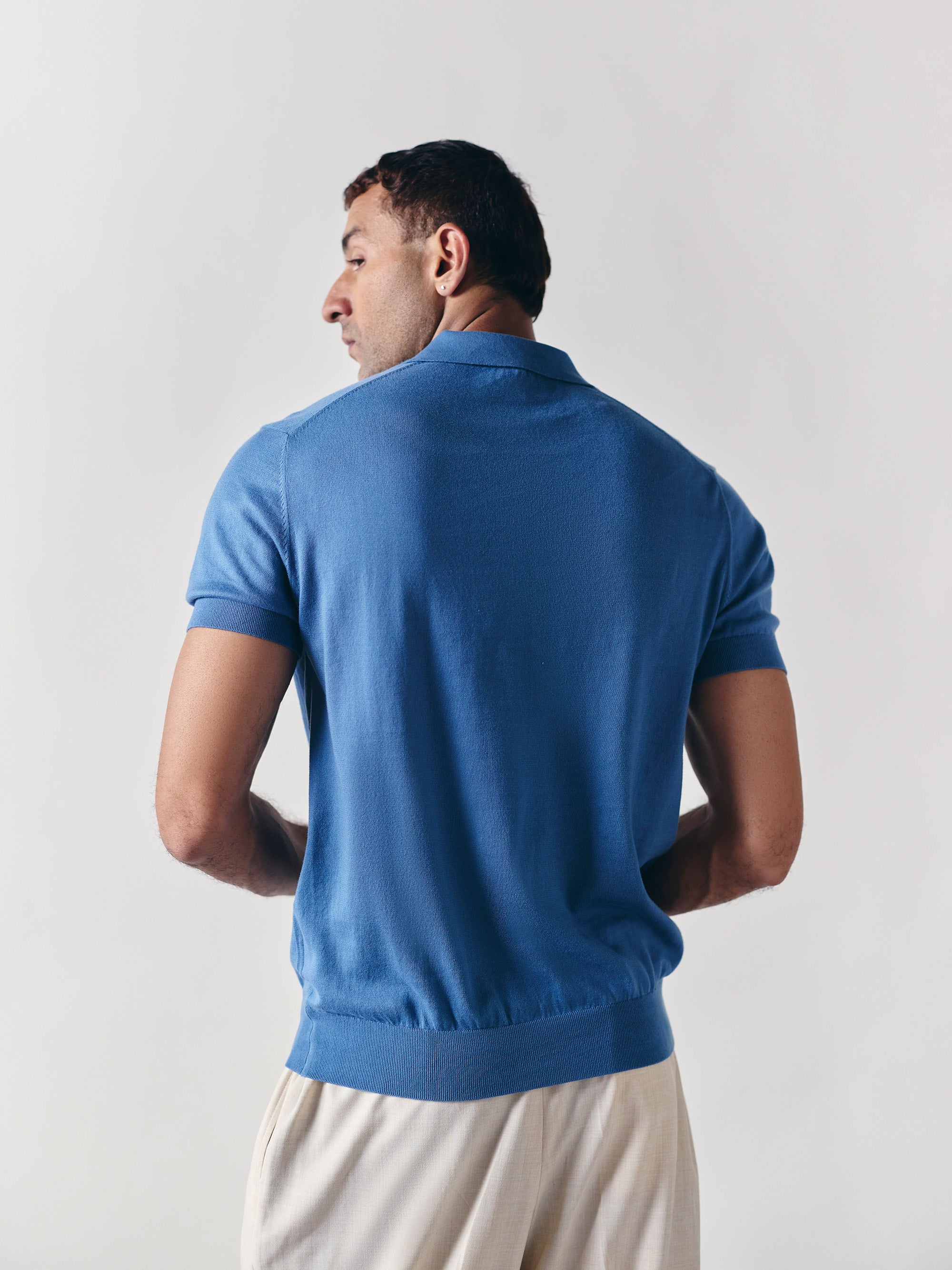 The Frame Polo - Blue