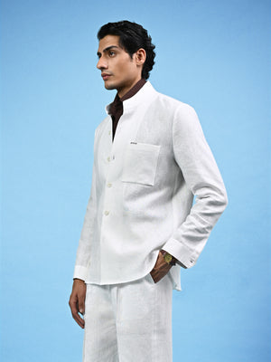 The Candour Shirt - Salt White