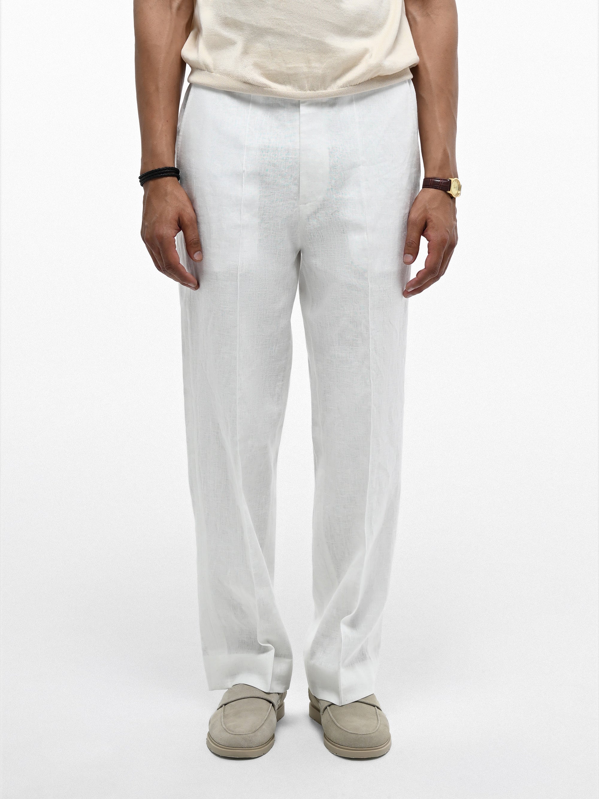The Coast Trouser - Chalk White