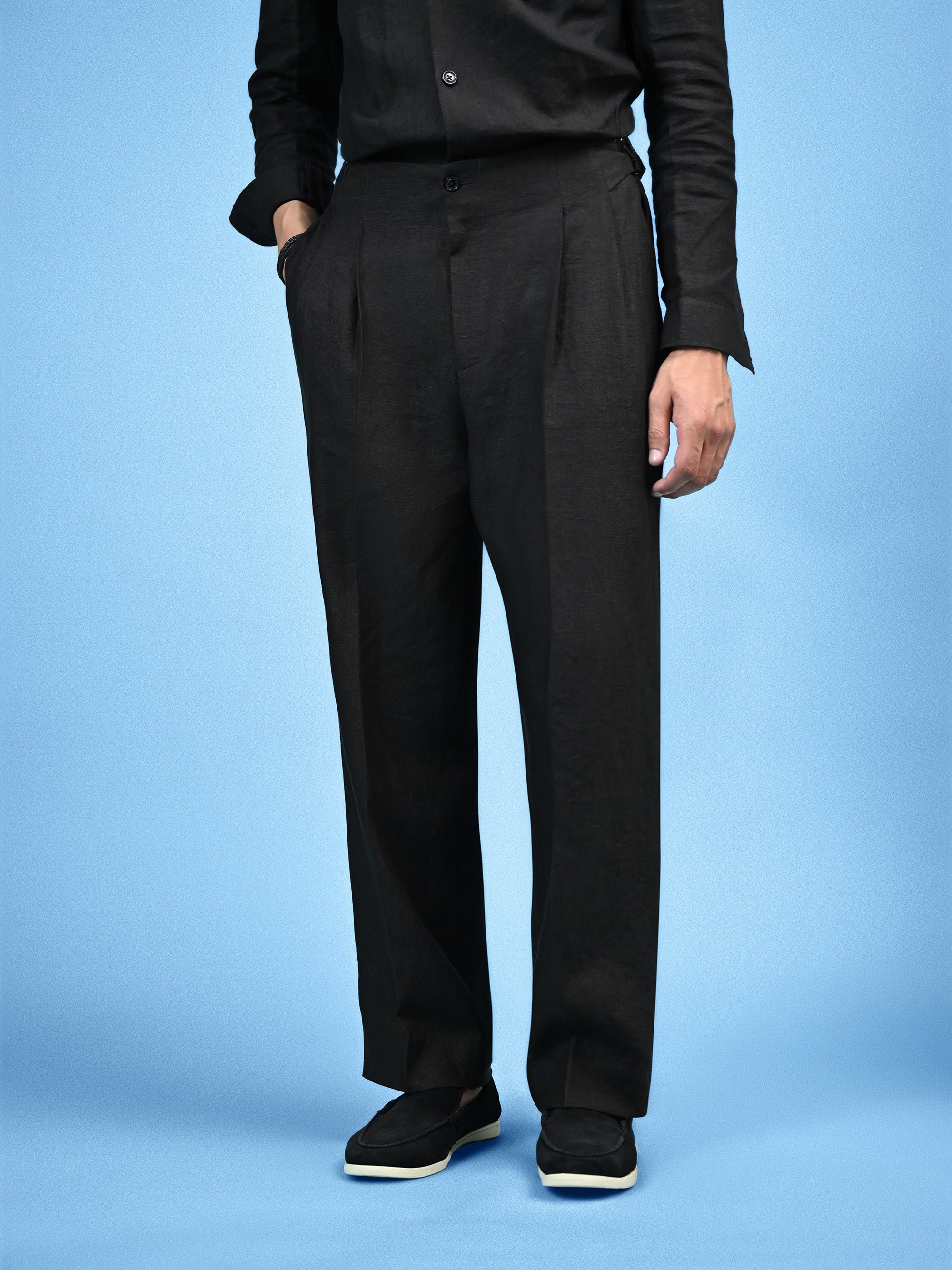 The Saunter Trouser - Onyx Black