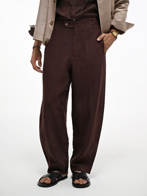 The Tarry Trouser - Tobacco Brown