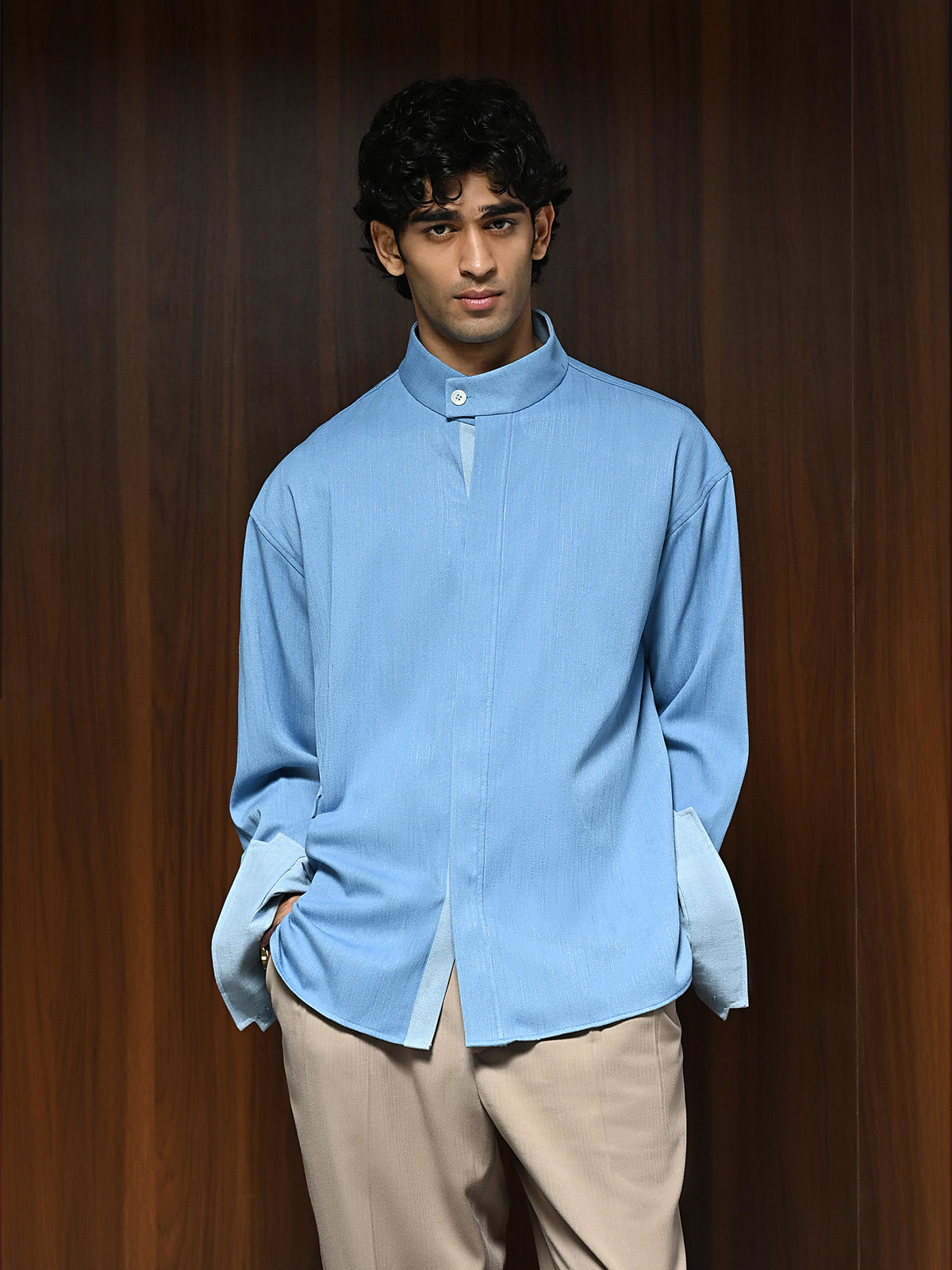The Renegade Shirt - Stone Blue