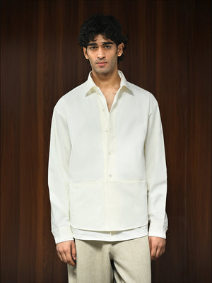The Surplus Shirt - Chalk Ivory