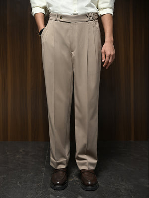 The Covenant Trouser - Fossil Beige