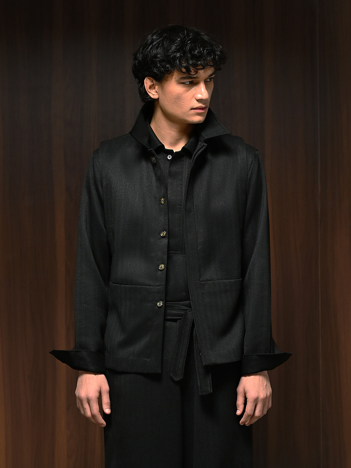 The Annex Gilet - Noir Black