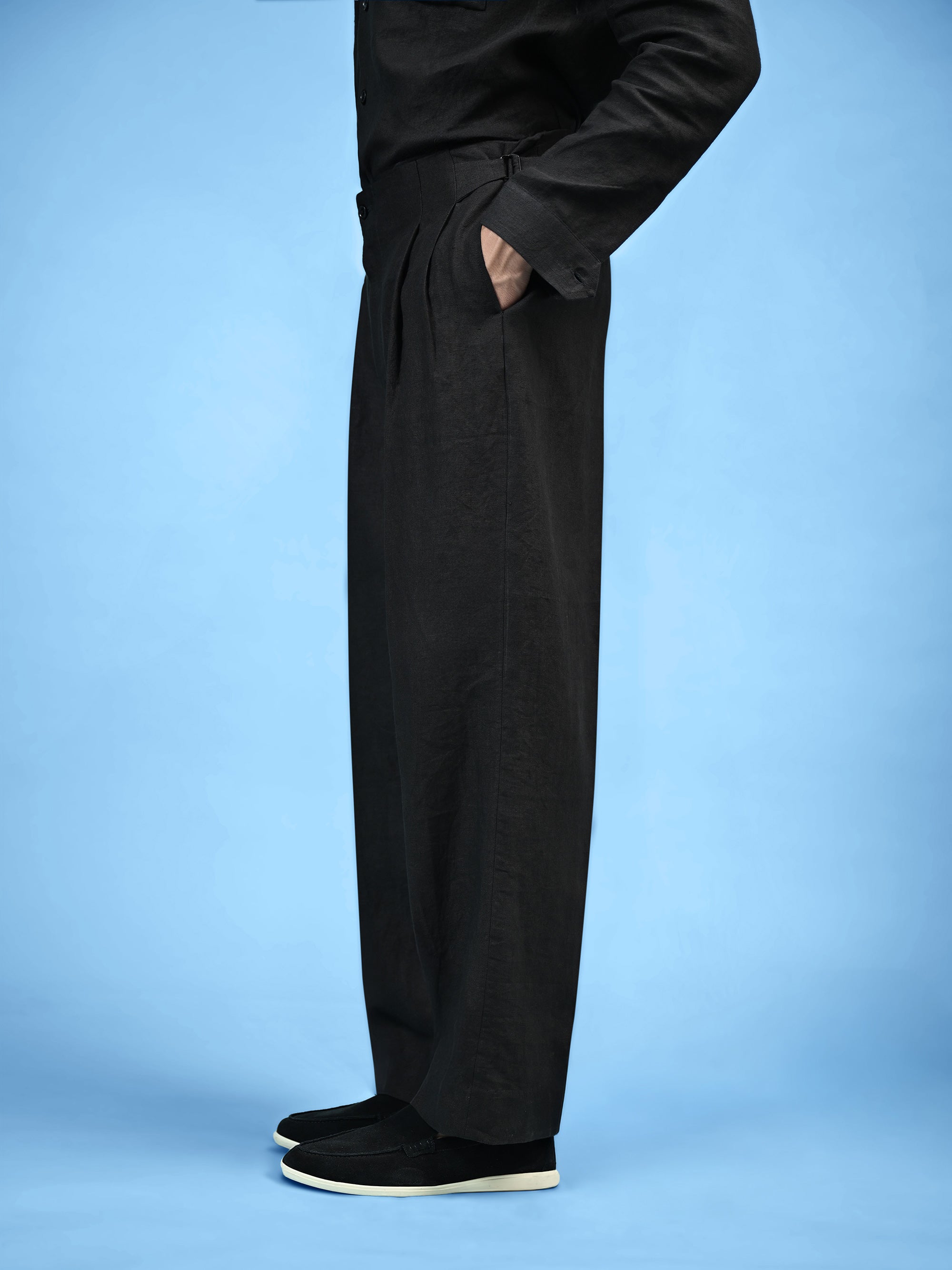 The Saunter Trouser - Onyx Black