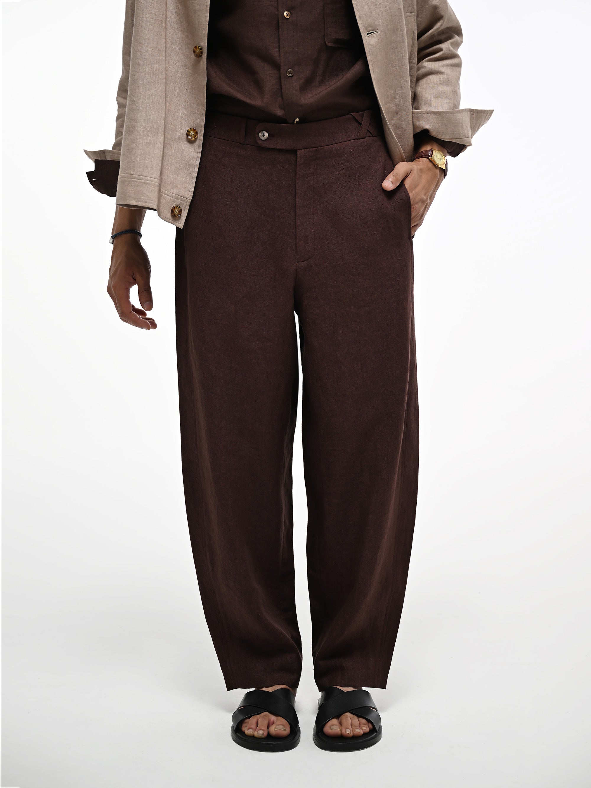 The Tarry Trouser - Tobacco Brown