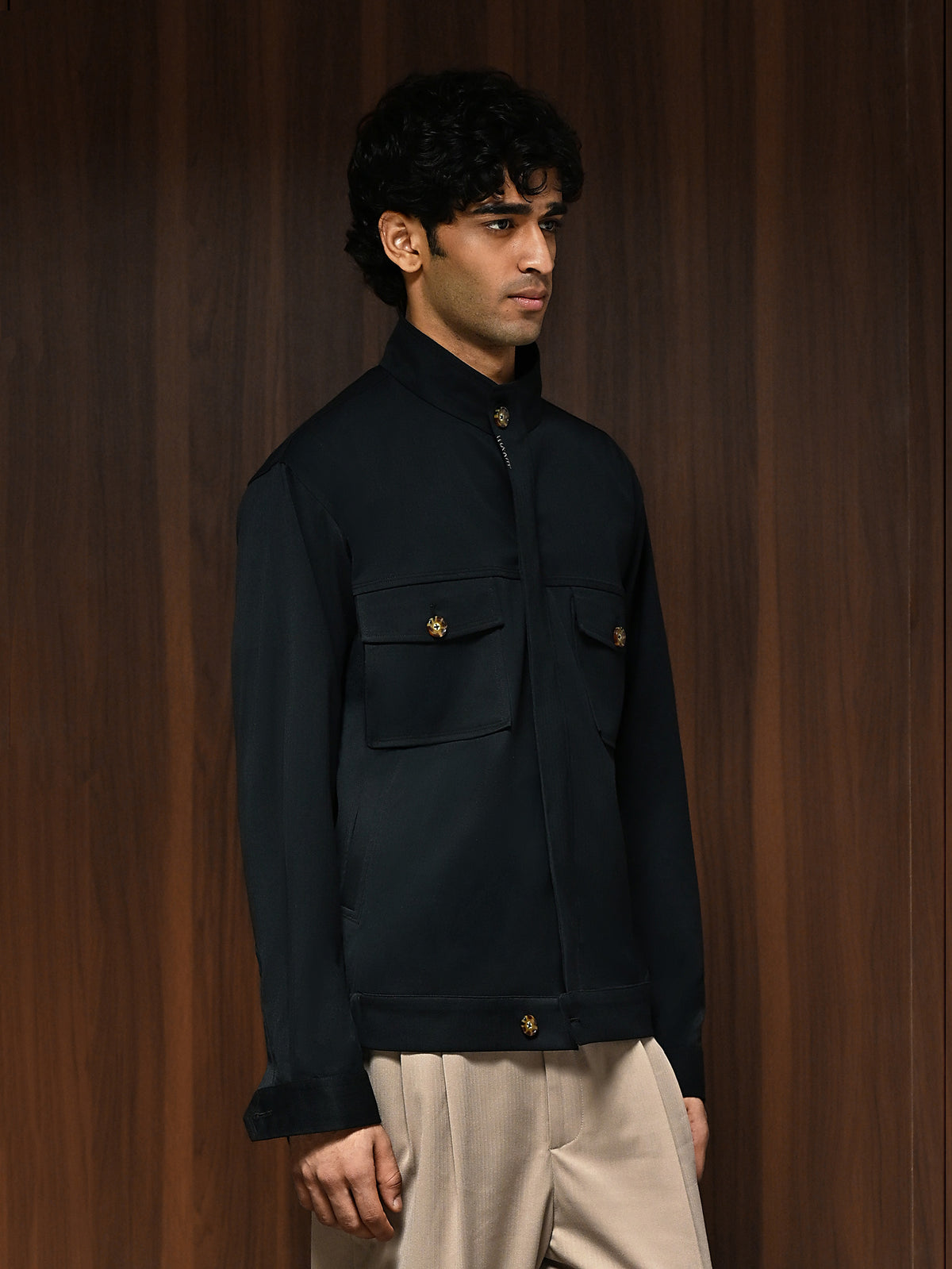 The Warden Jacket - Midnight Black