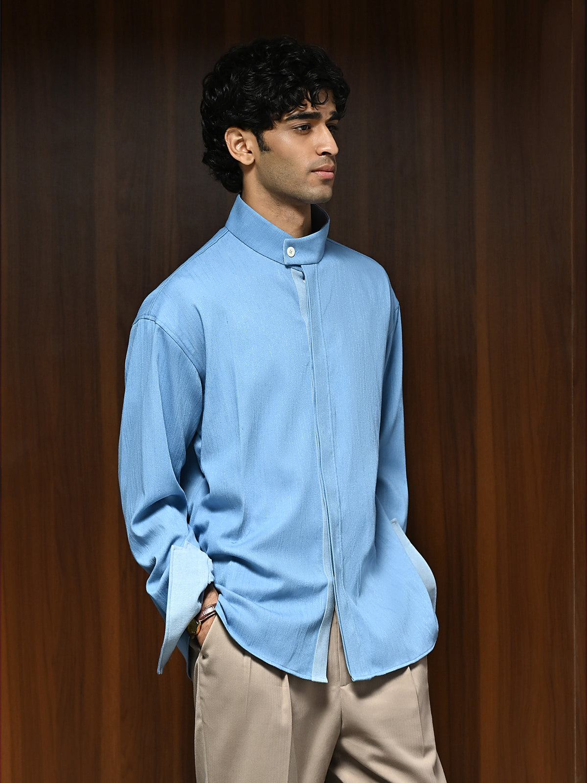 The Renegade Shirt - Stone Blue