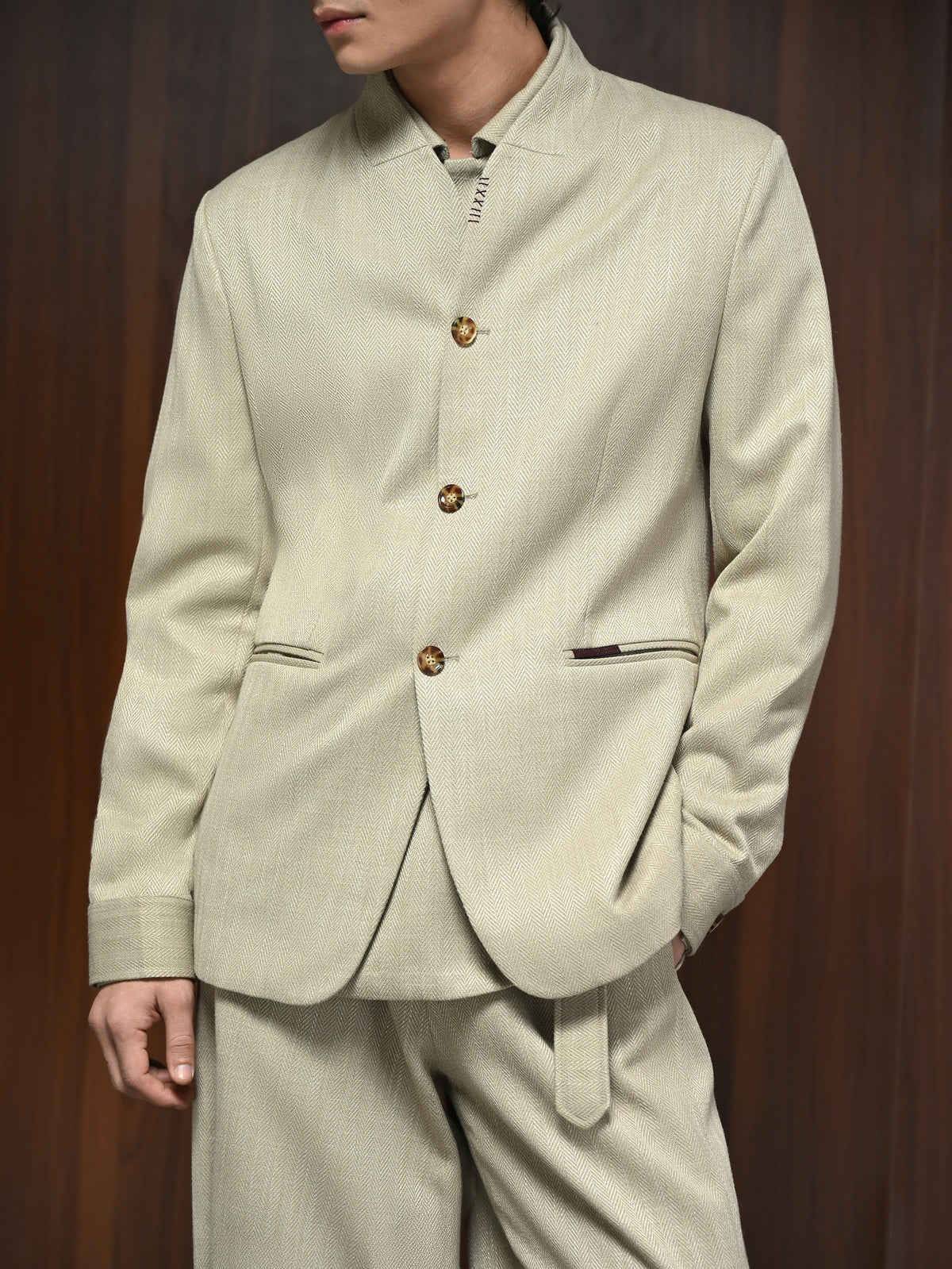 The Regent Jacket - Oat Beige
