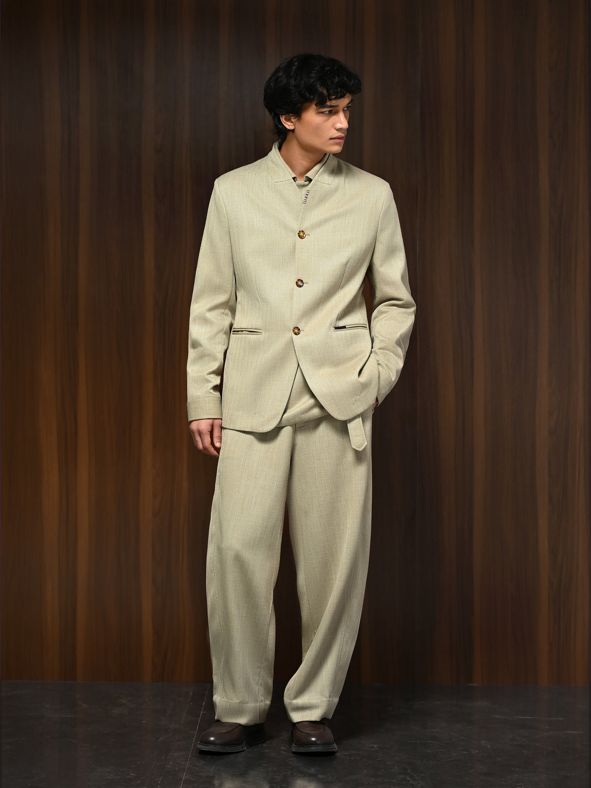 The Outlay Trouser - Oat Beige