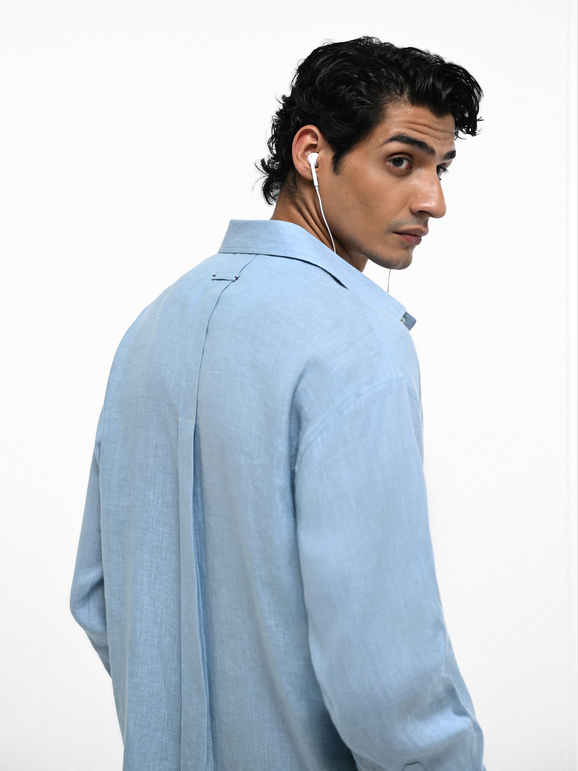 The Reverie Shirt - Slate Blue