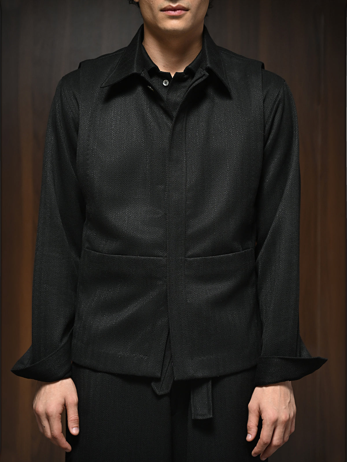 The Annex Gilet - Noir Black