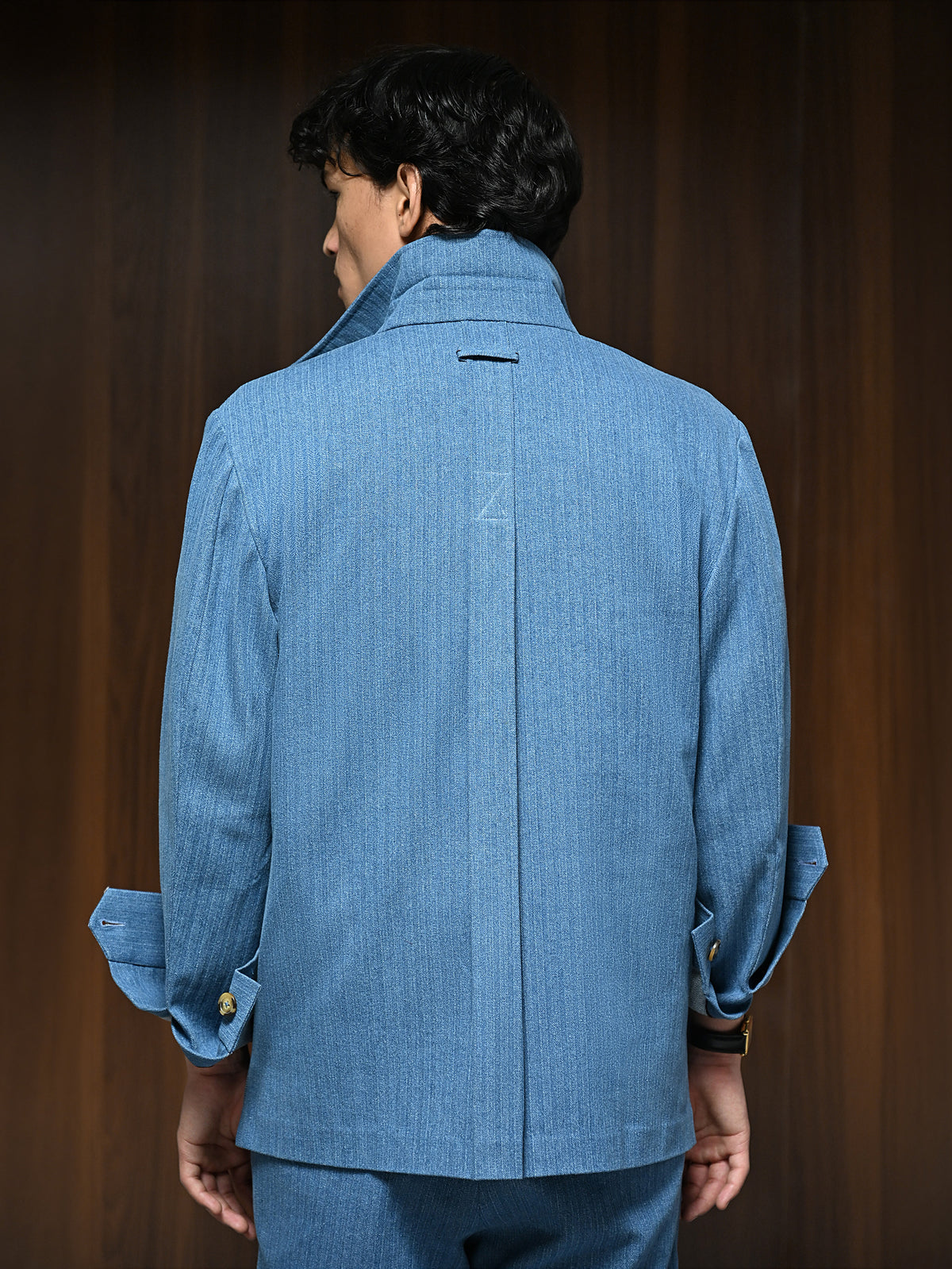 The Chore Shacket - Denim Blue