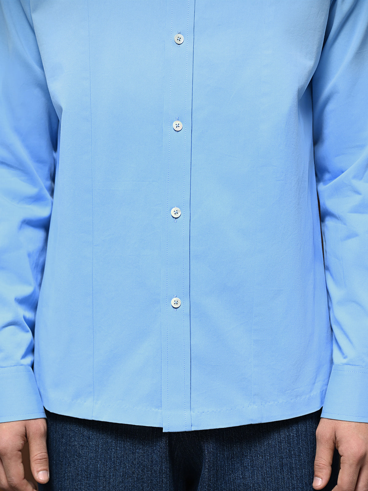 The Envoy Shirt - Dual Tone Oxford Blue
